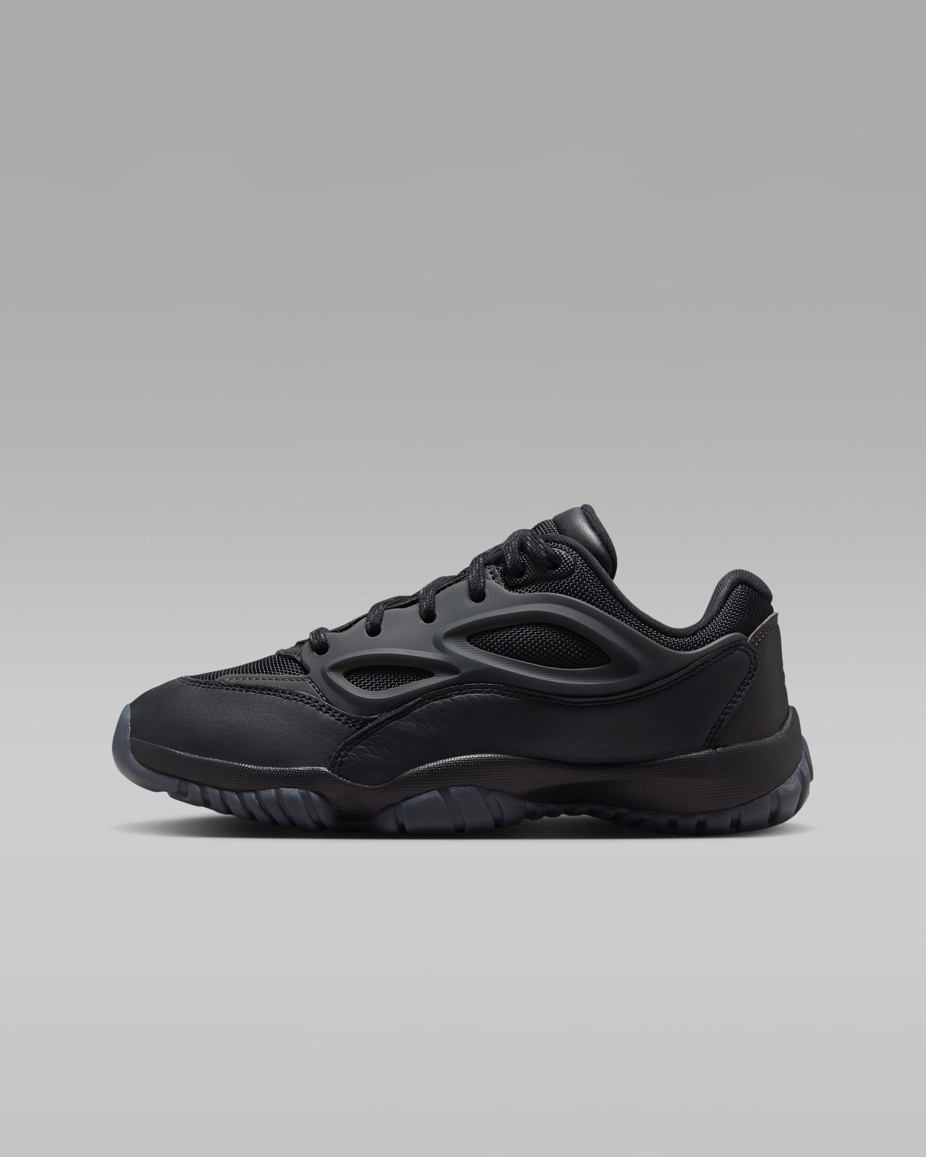 Jordan DMSN 95 Big Kids' Shoes - Black/Dark Smoke Grey