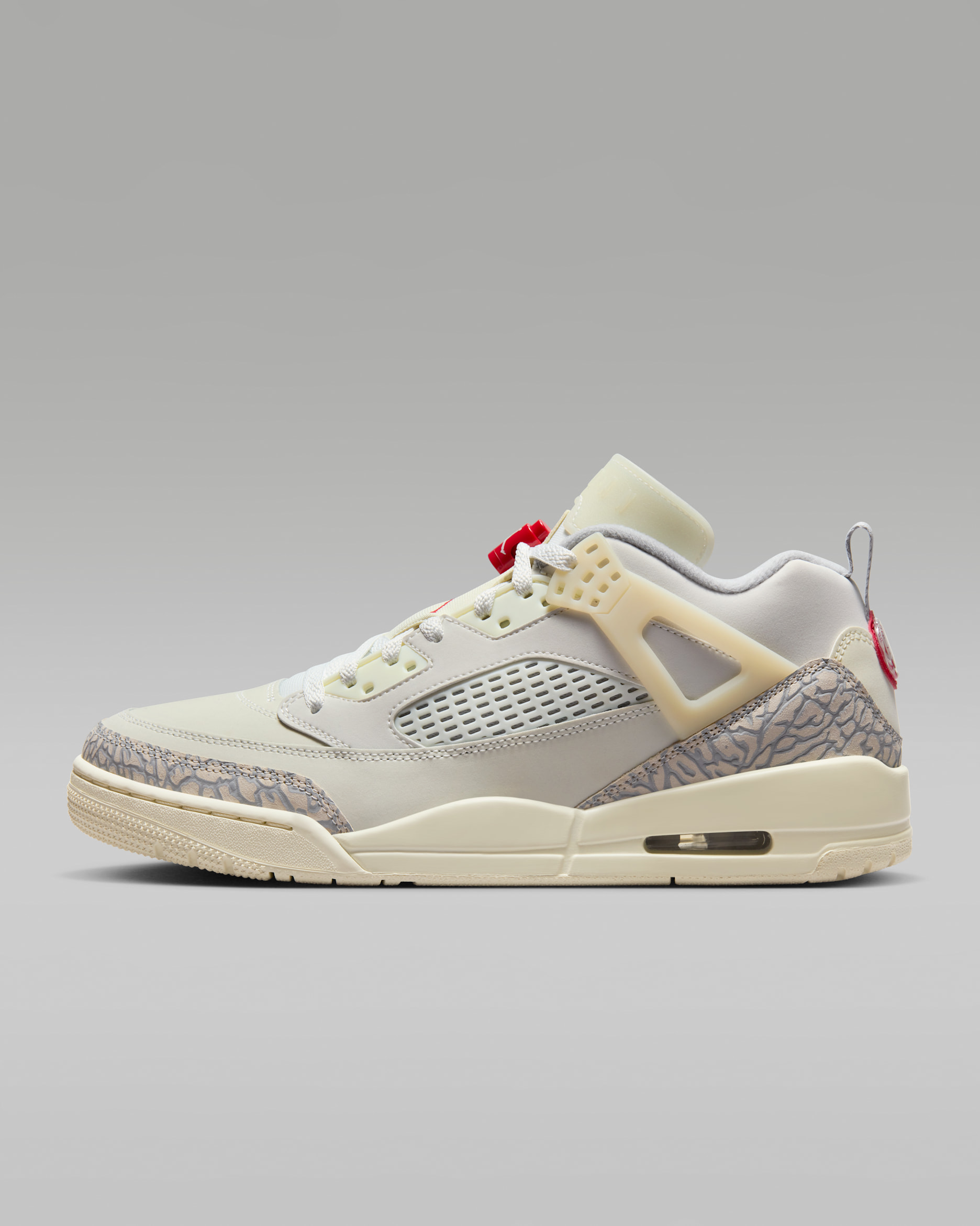 Jordan Spizike Low Men's Shoes - Sail/Coconut Milk/Sandstone/University Red