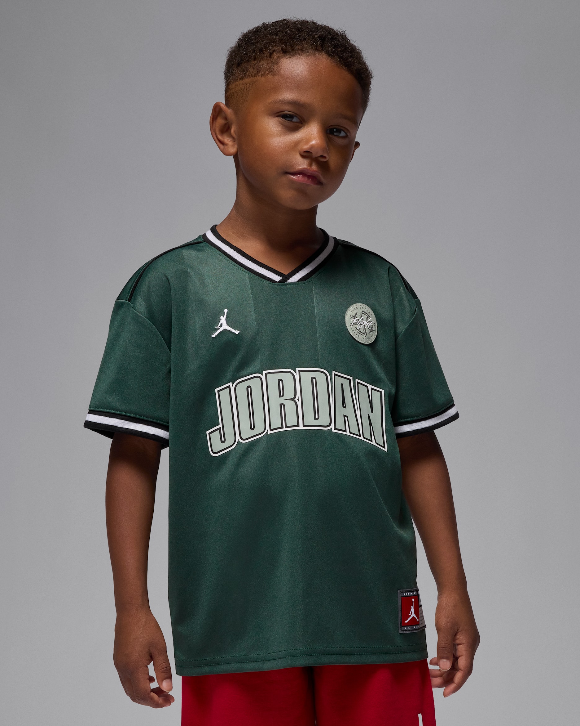 Jordan Little Kids' Sport Jersey - Midnight Green