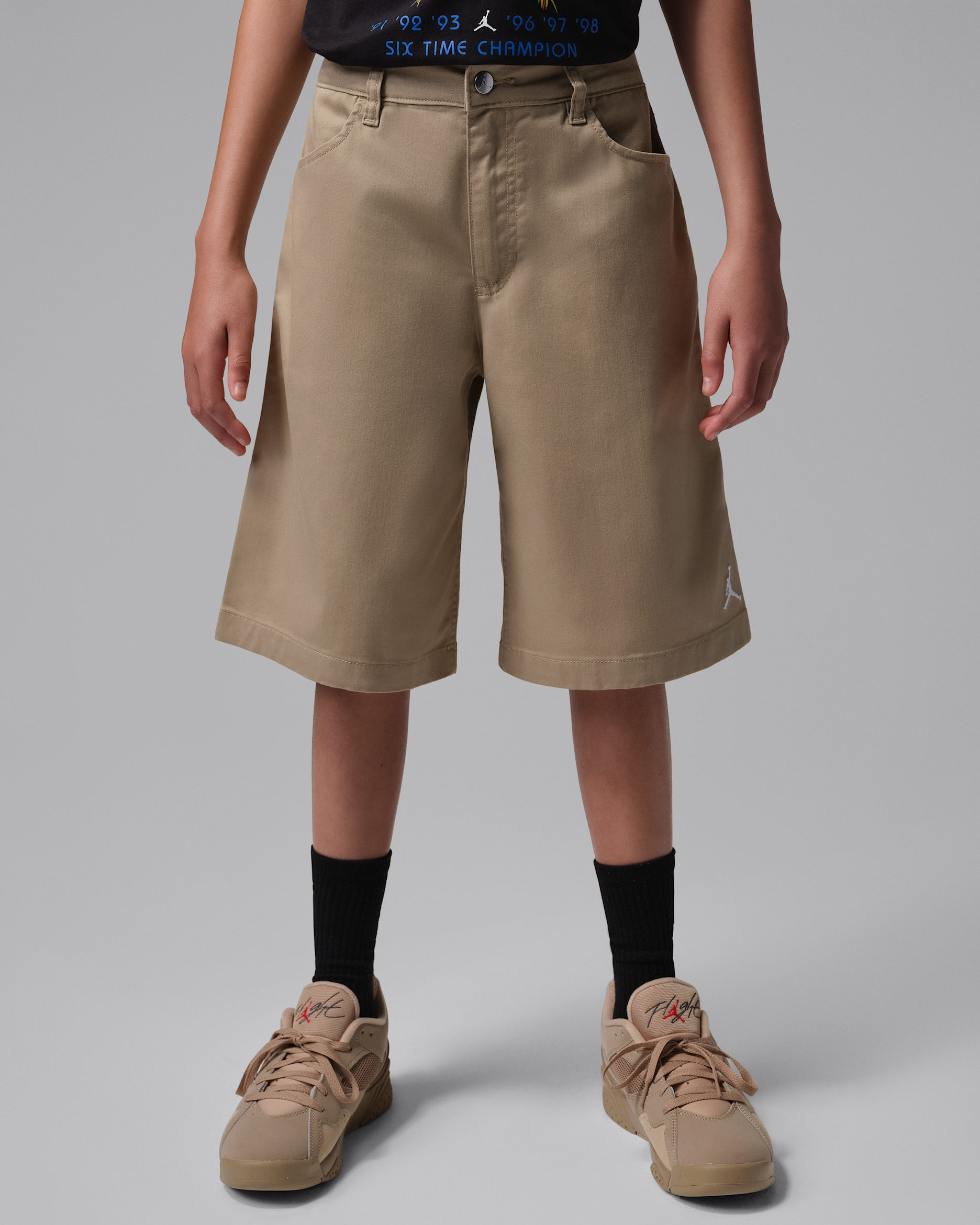 Short de skateboard We Outside Jordan pour ado - Khaki