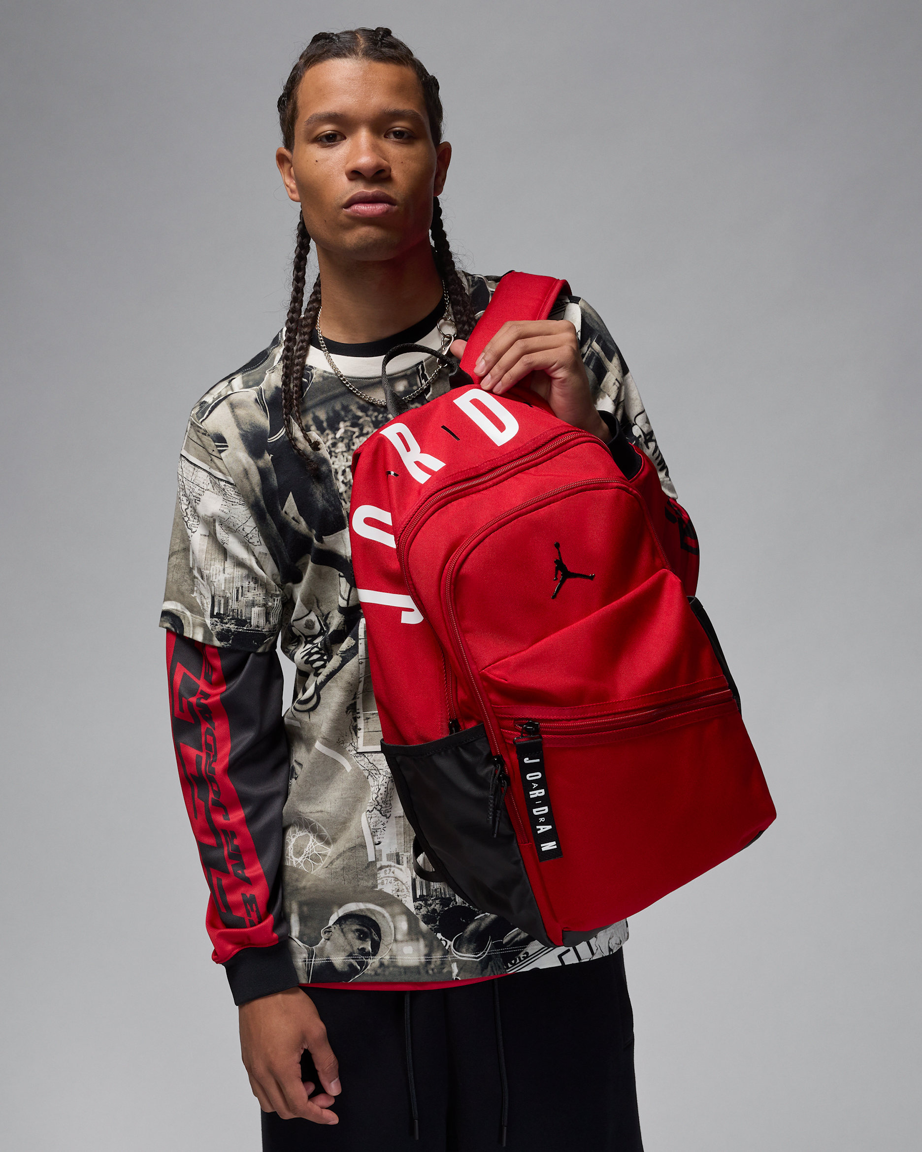 Jordan Air Patrol Backpack (29L) - Gym Red
