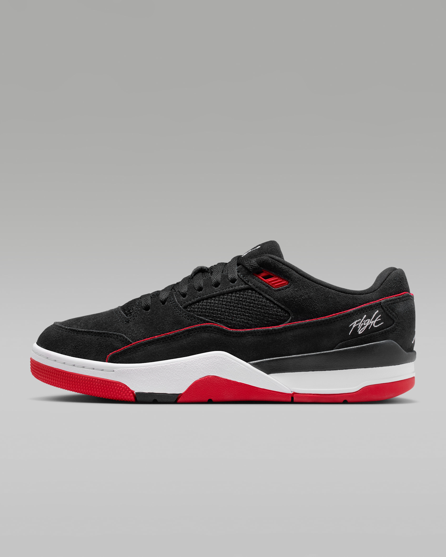 Jordan Flight Court Men's Shoes - Black/University Red/White