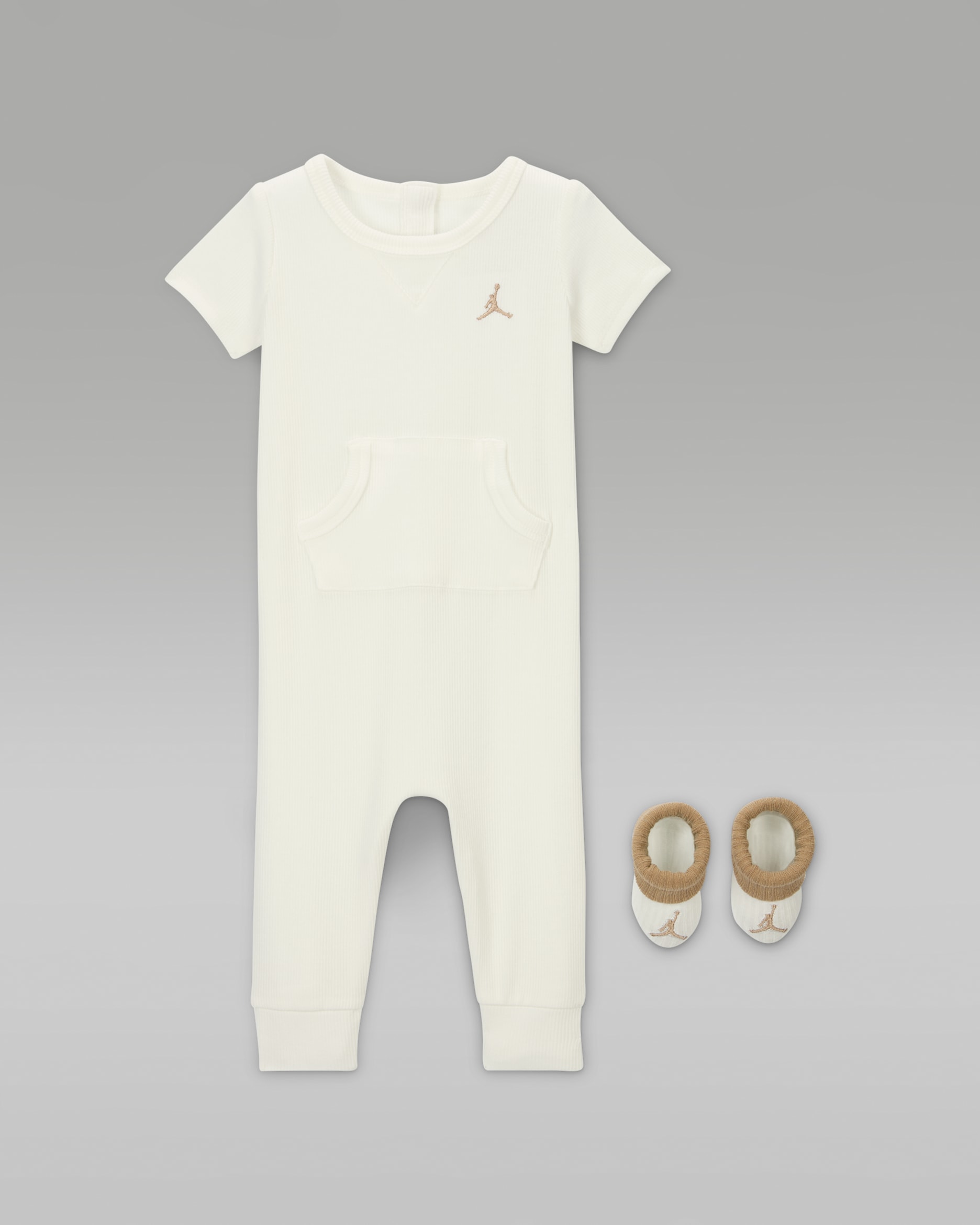 Conjunto de mono de manga corta de dos piezas Essential para bebé Jordan - Vela