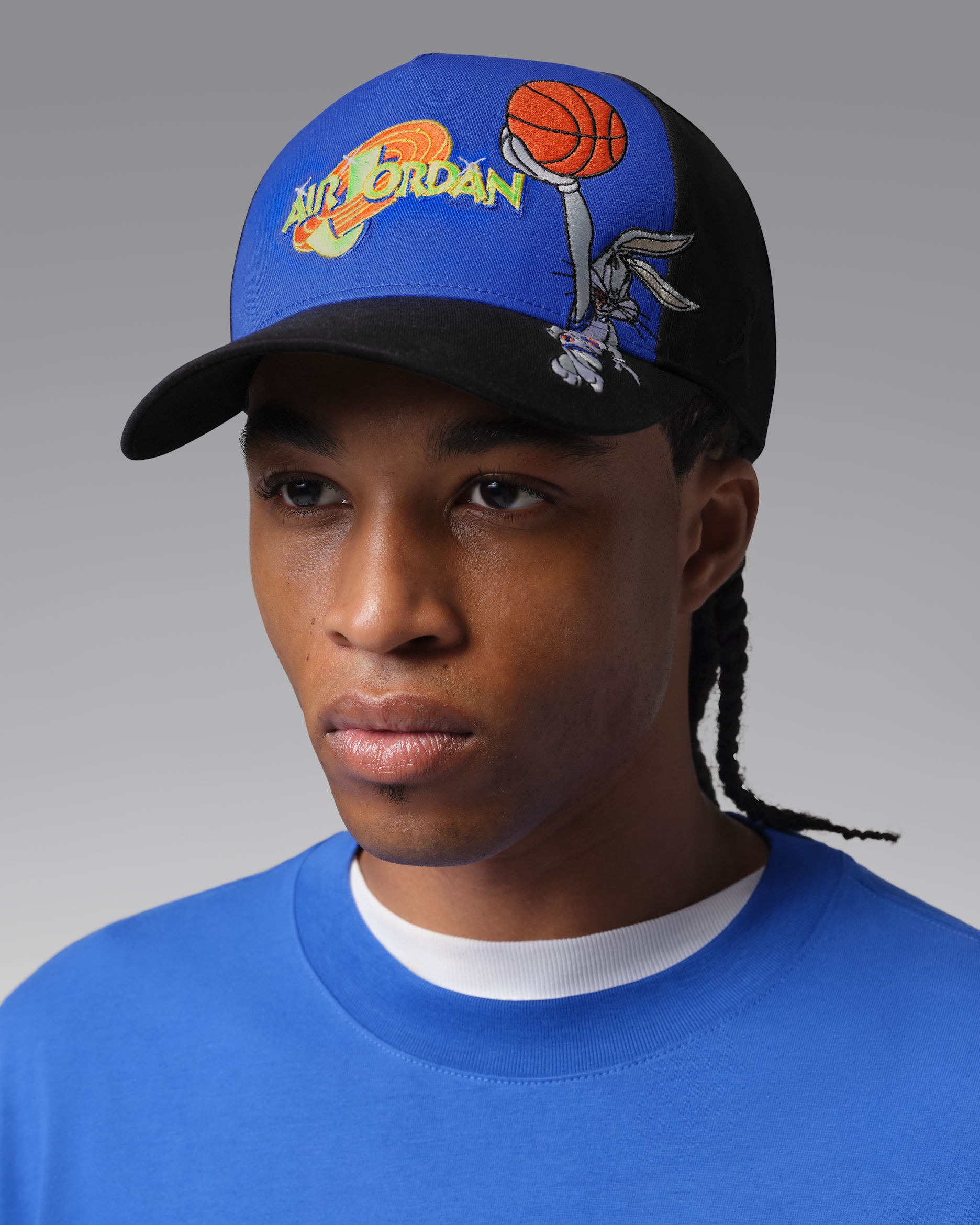 Jordan Rise Space Jam Cap - Black/Varsity Royal