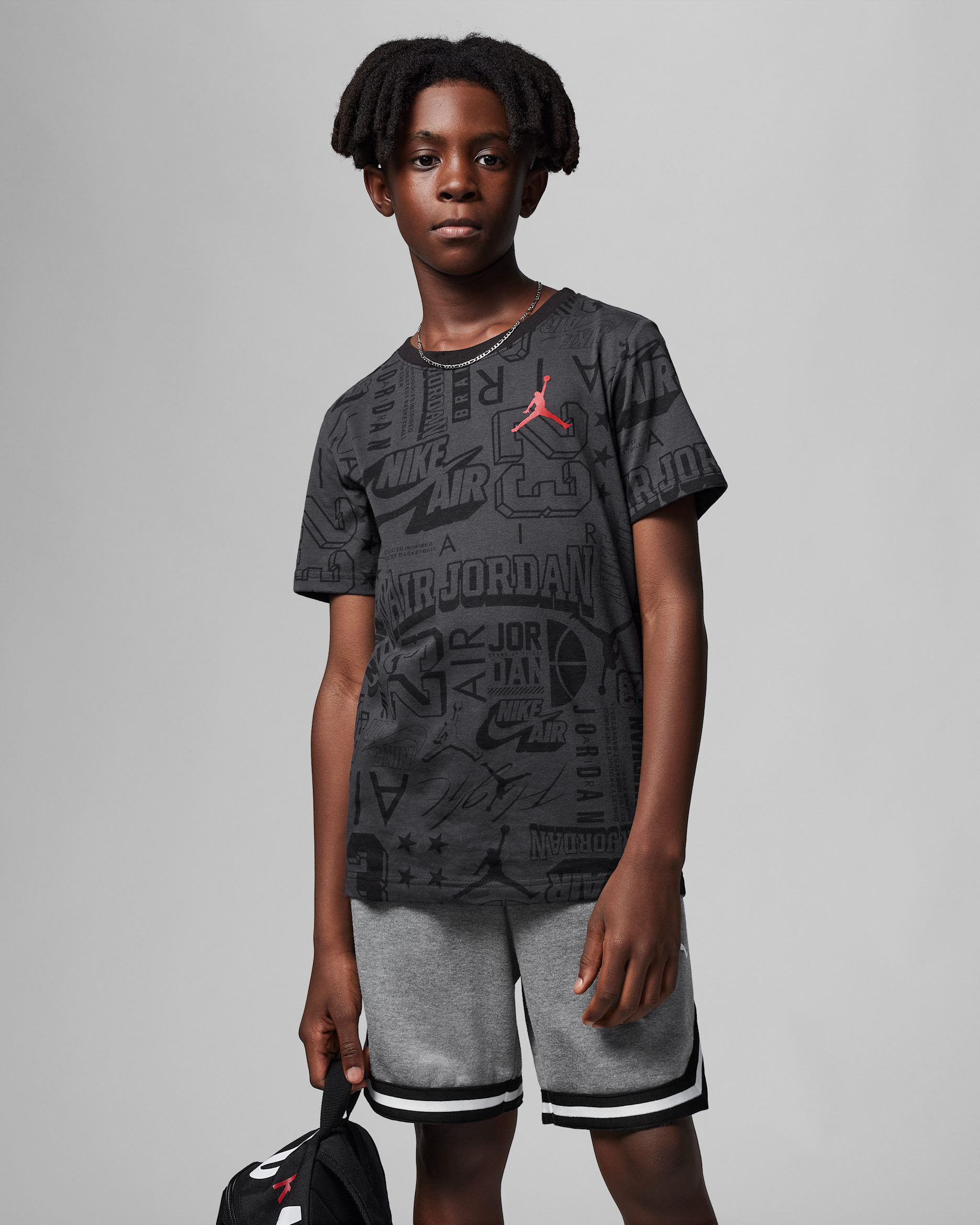 Jordan Wall of Flight Tee Camiseta - Niño/a - Negro