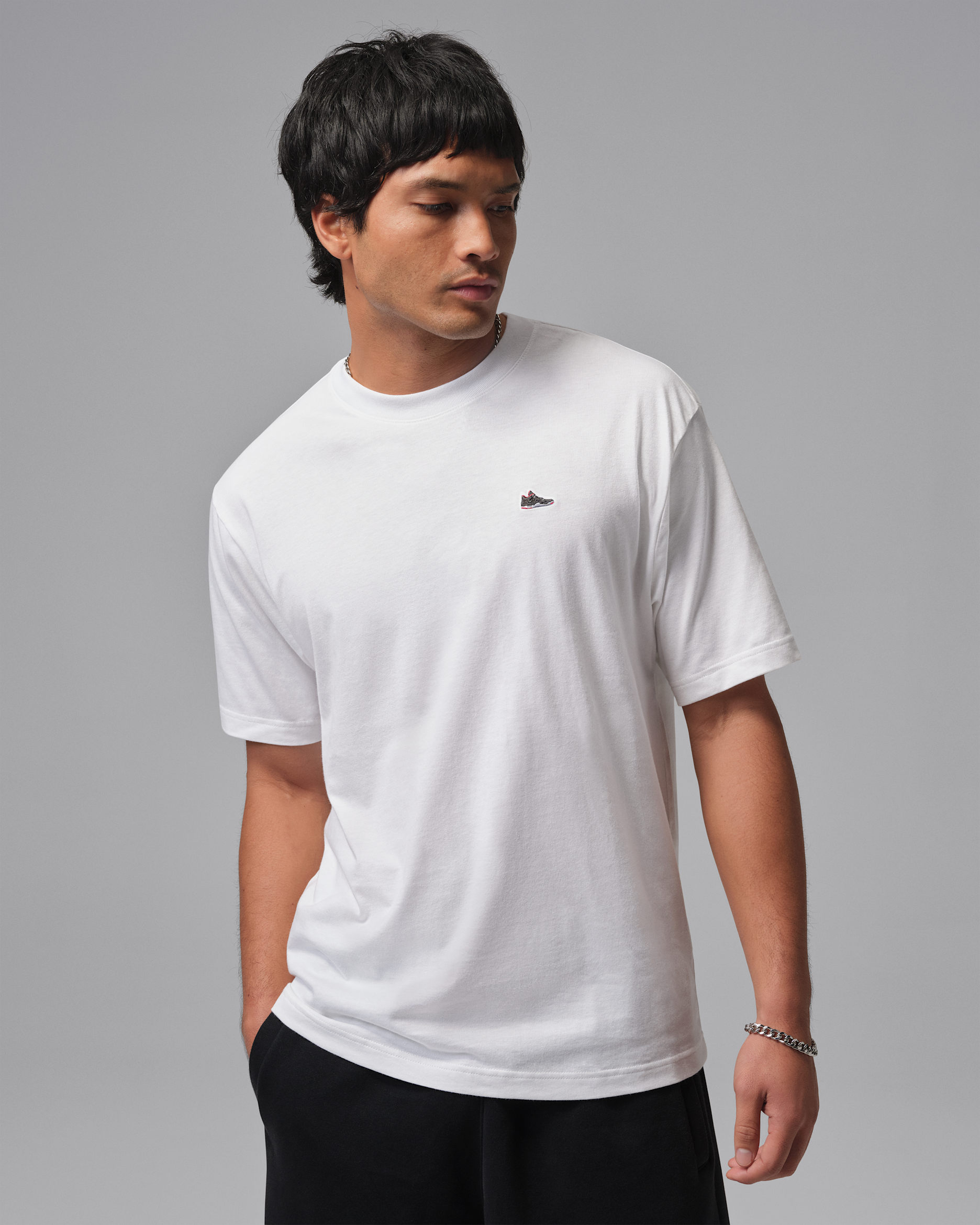 Jordan Men's Sneaker Patch T-Shirt - White