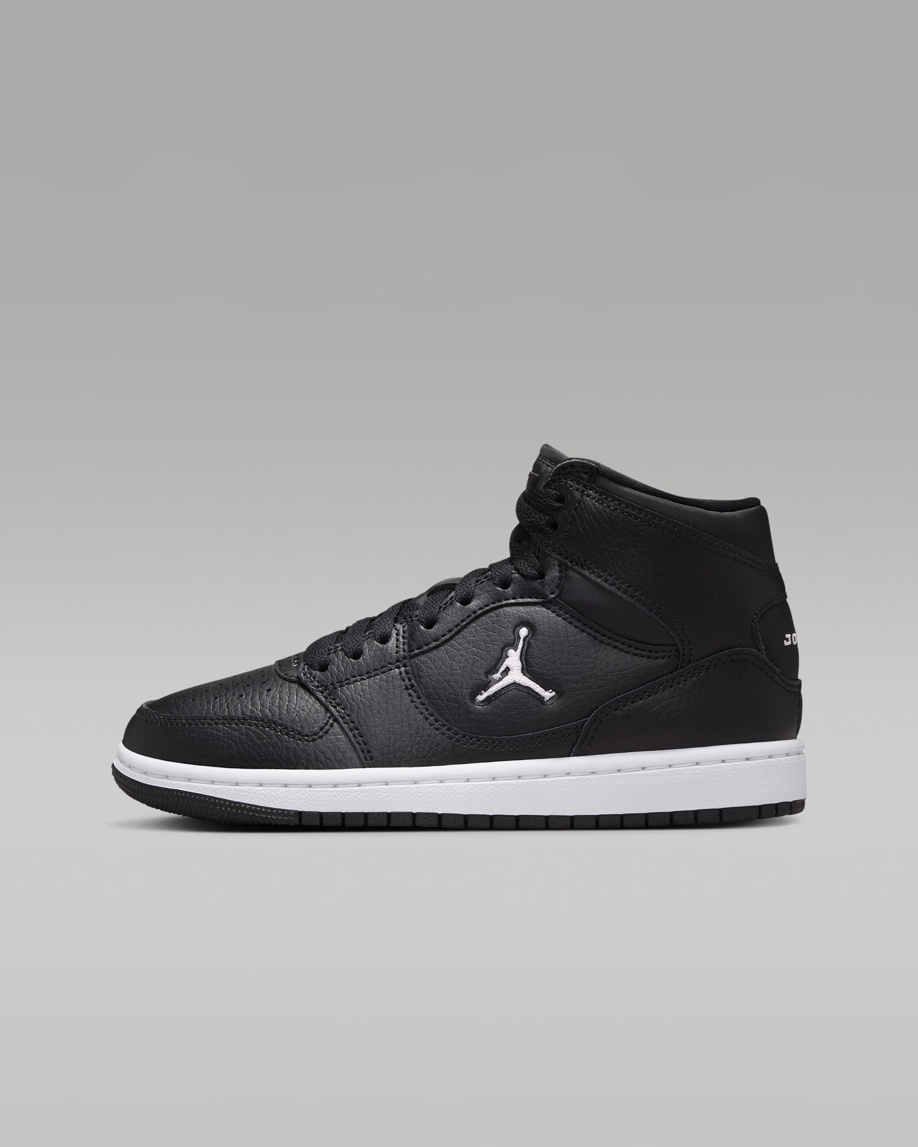 Buty dla dużych dzieci Jordan Court Connect Mid - Czerń/Biel