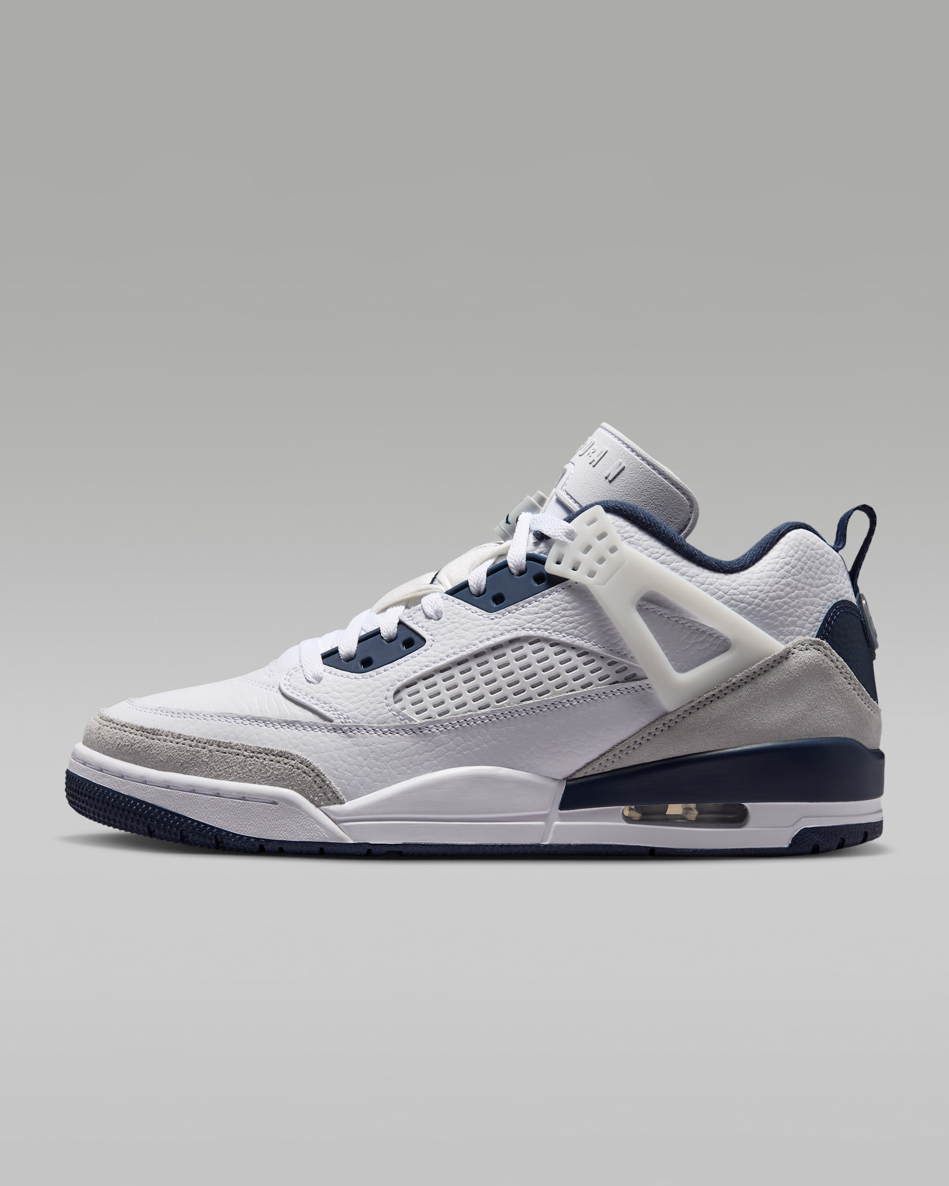 Jordan Spizike Low Men's Shoes - White/Grey Fog/Pink Foam/Obsidian
