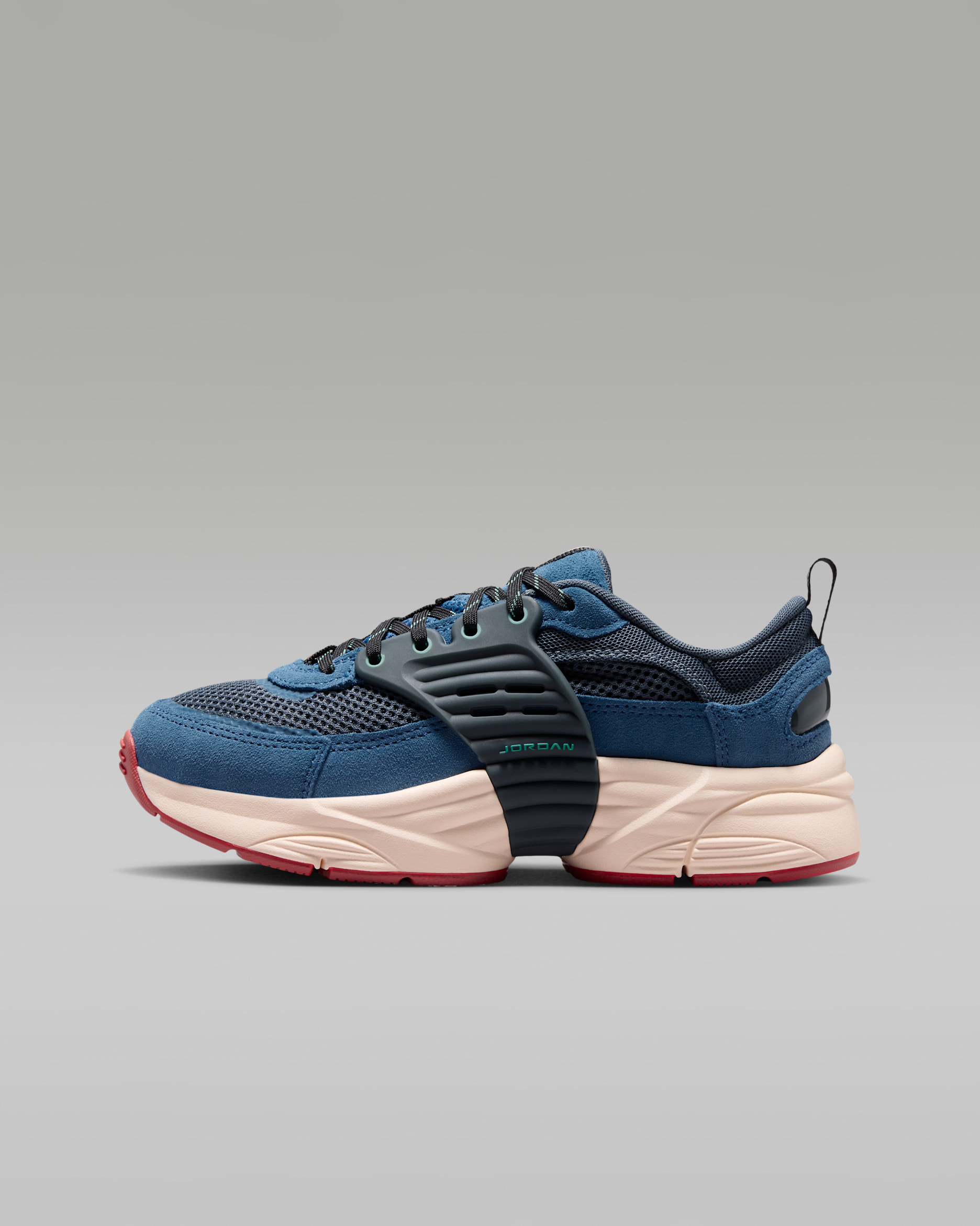 Jordan Trunner O/S Big Kids' Shoes - True Blue/Blue Fox/Chalk/Kinetic Green
