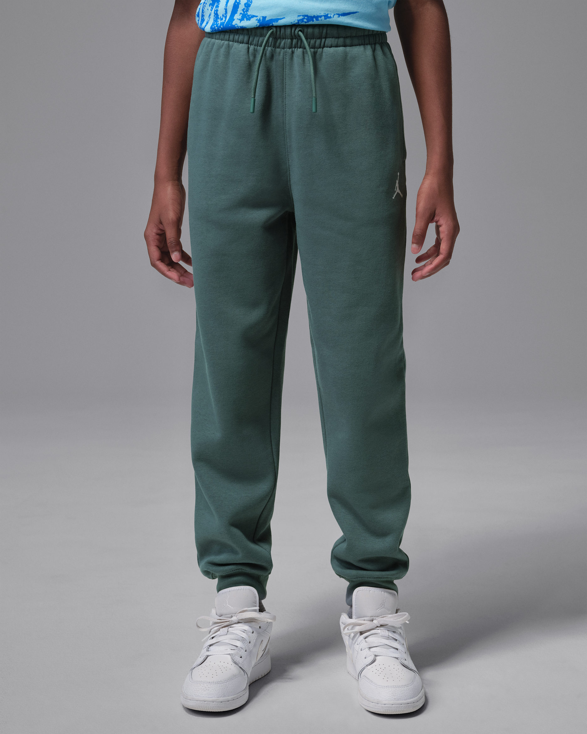 Jordan Brooklyn Fleece Big Kids' Pants - Grey