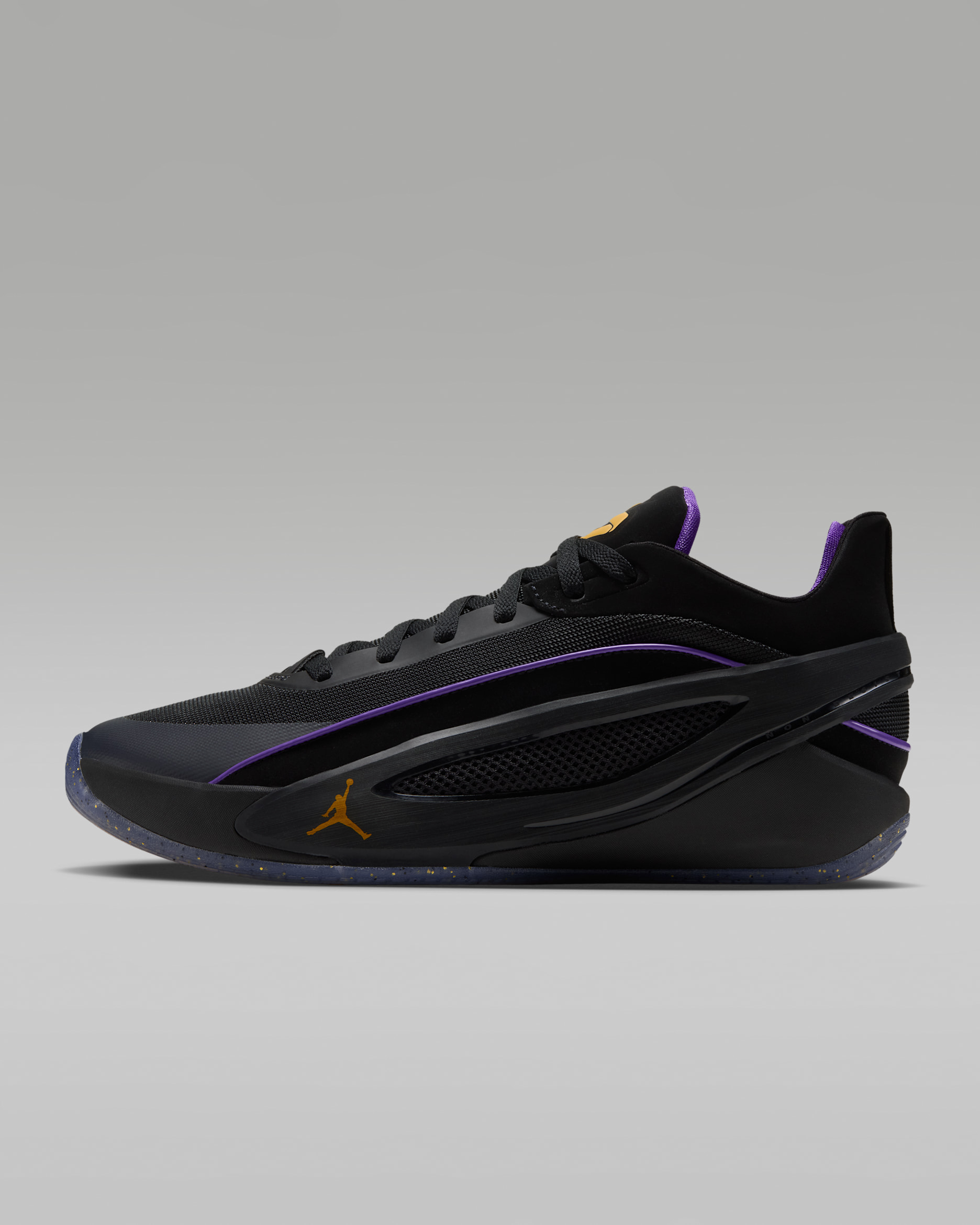Luka 5 Basketball Shoes - Black/Purple Venom/Varsity Maize