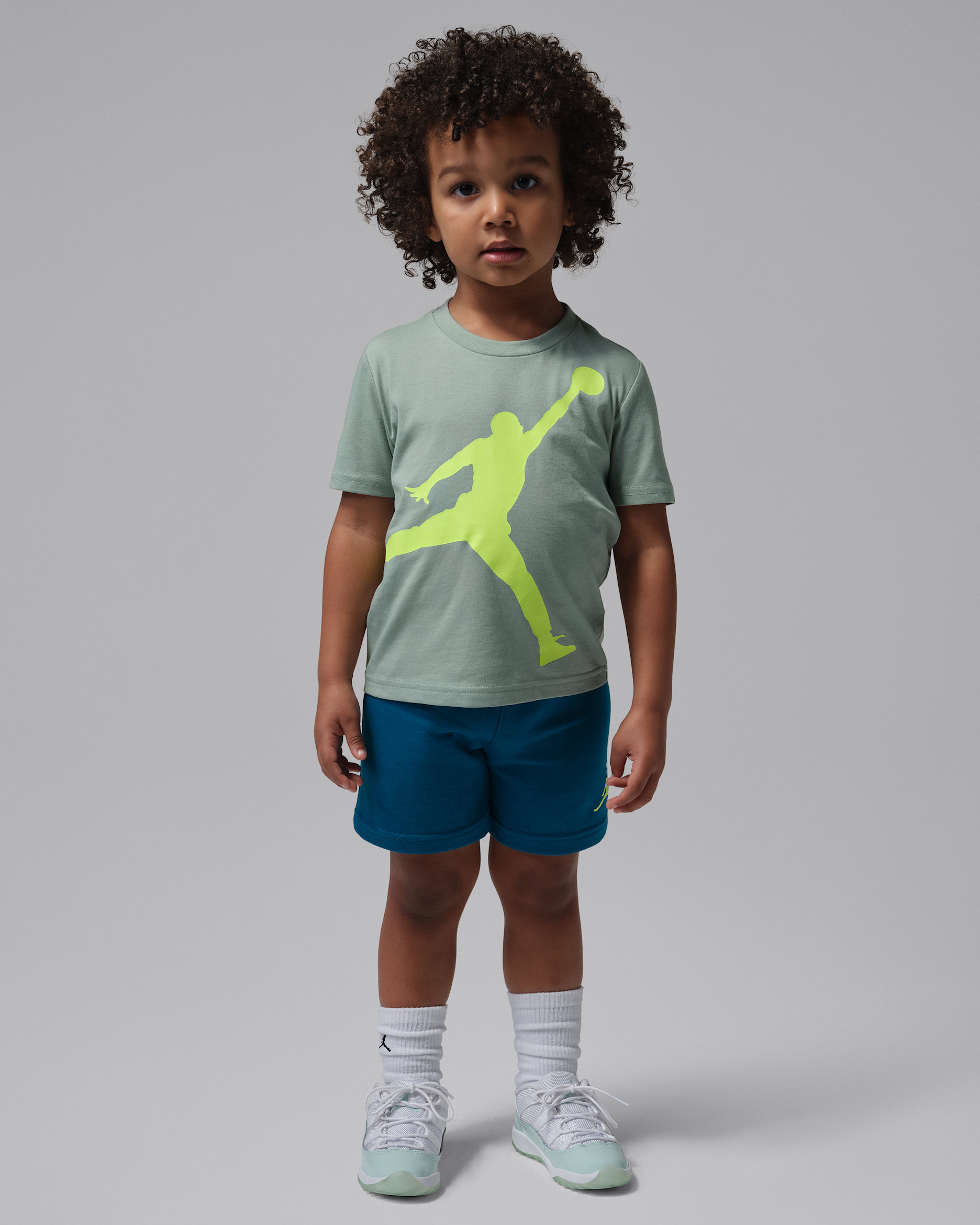 Conjunto de 2 piezas de shorts Jumpman infantil Jordan - Azul