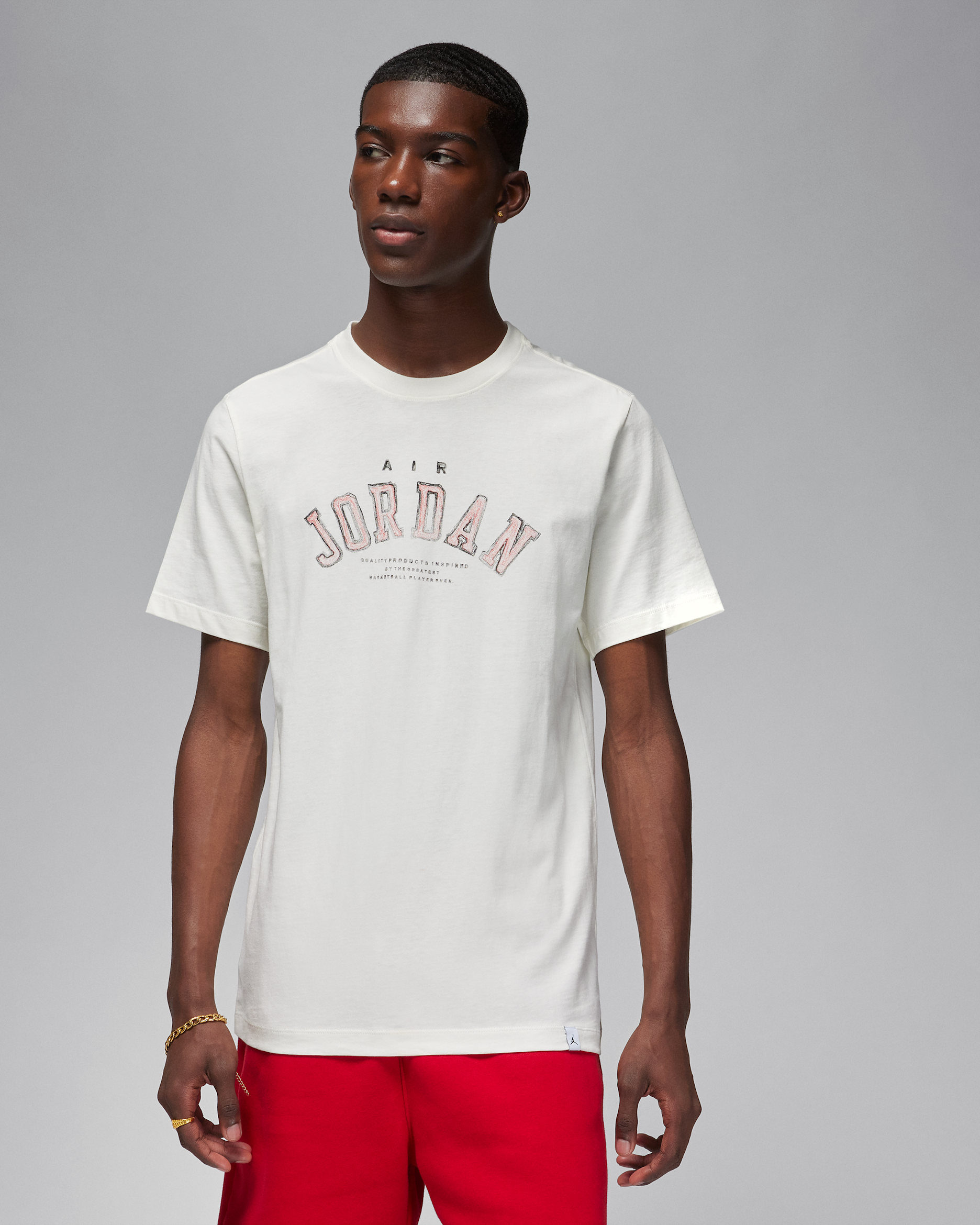 Jordan Flight Essentials Men's T-Shirt - Sail/Lobster/Lobster