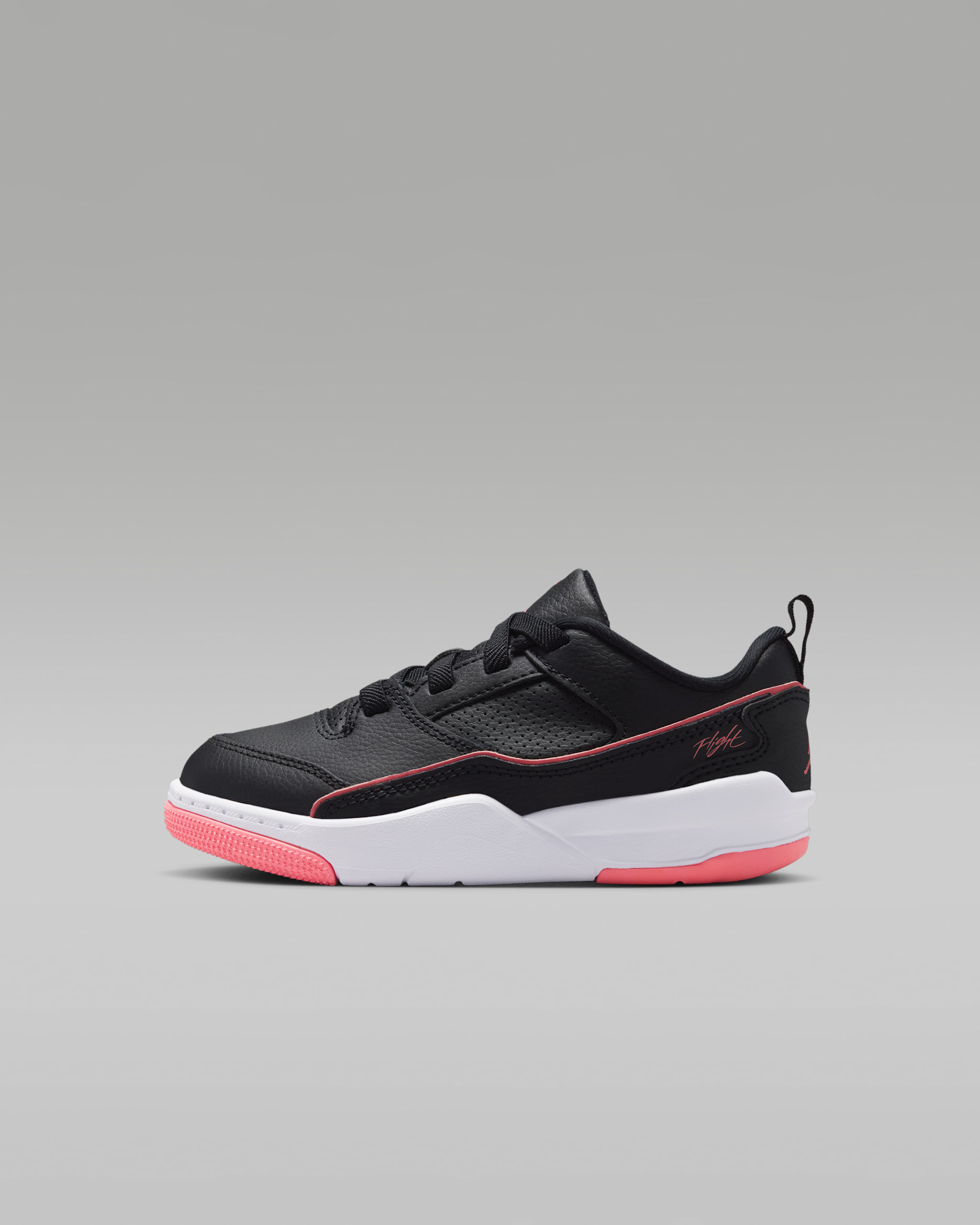 Scarpa Jordan Flight Court – Bambino/a - Nero/Bianco/Pink Gaze