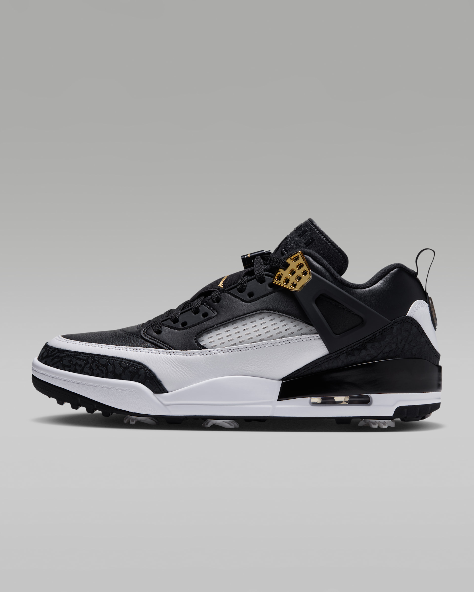 Jordan Spizike G 高爾夫鞋 - 黑色/白色/Phantom/Metallic Gold