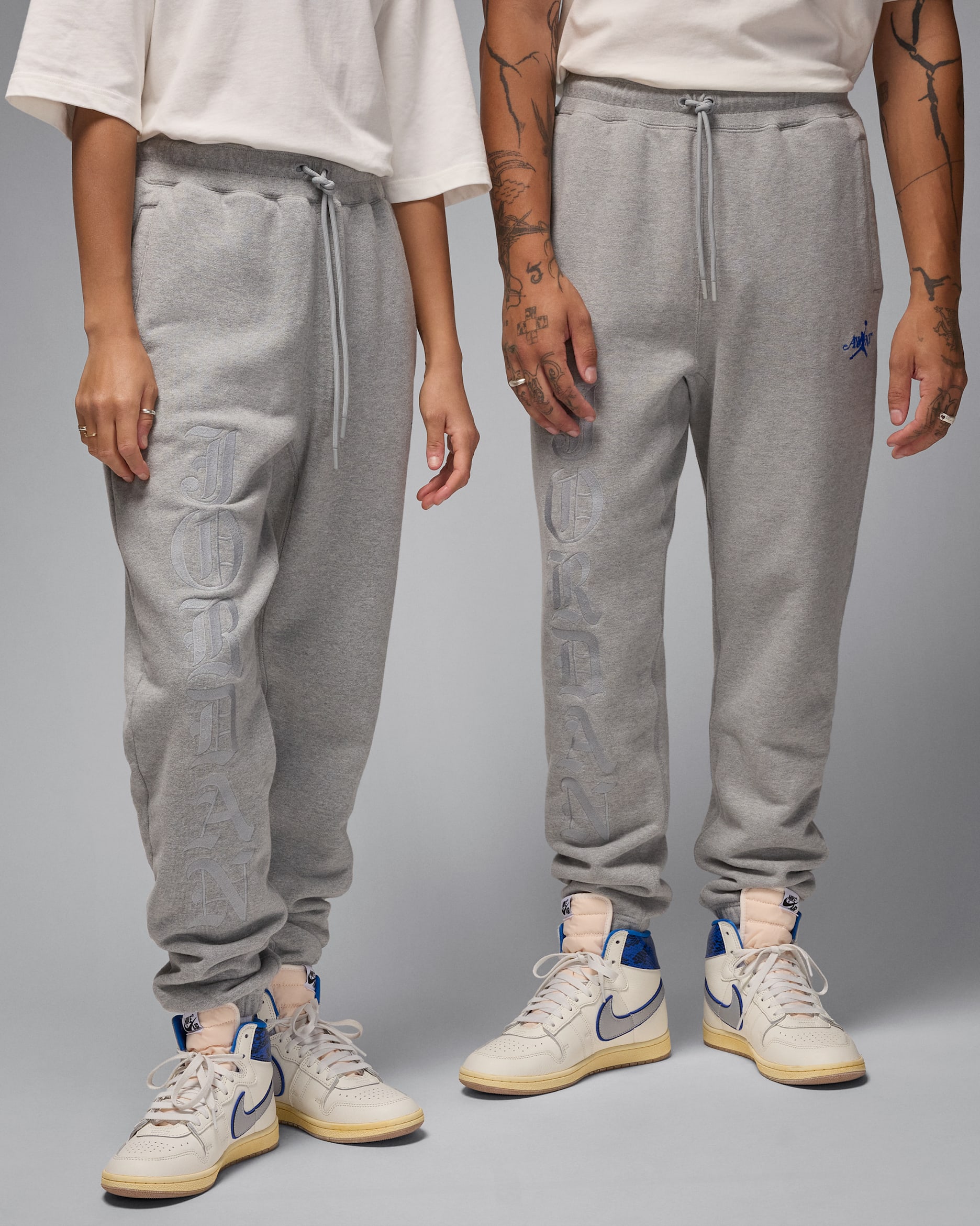 Jordan x Awake NY Men's Fleece Pants - Dark Grey Heather