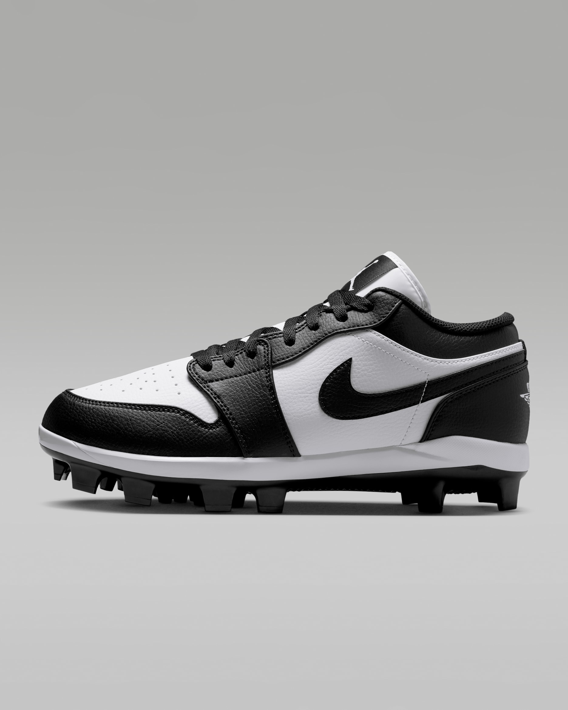 Jordan 1 Retro MCS Low Men's Baseball Cleats - White/Black/Black