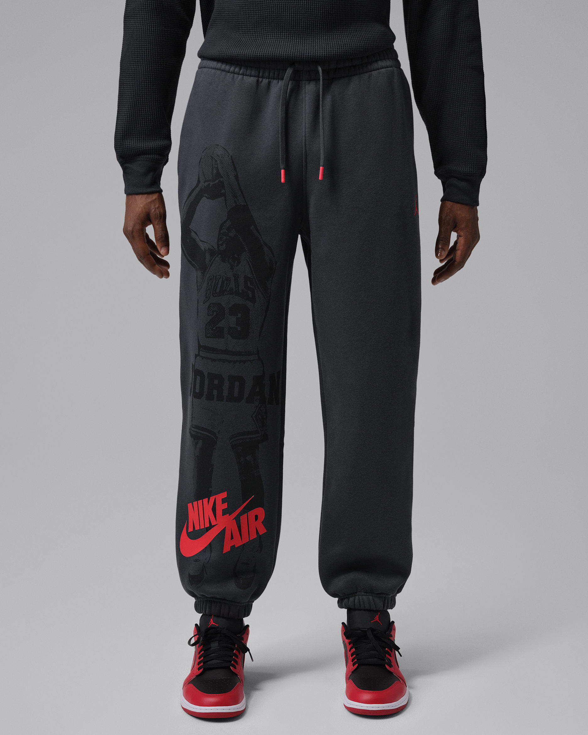 Jordan Brooklyn Fleece Men's Cuffed Pants - Off Noir