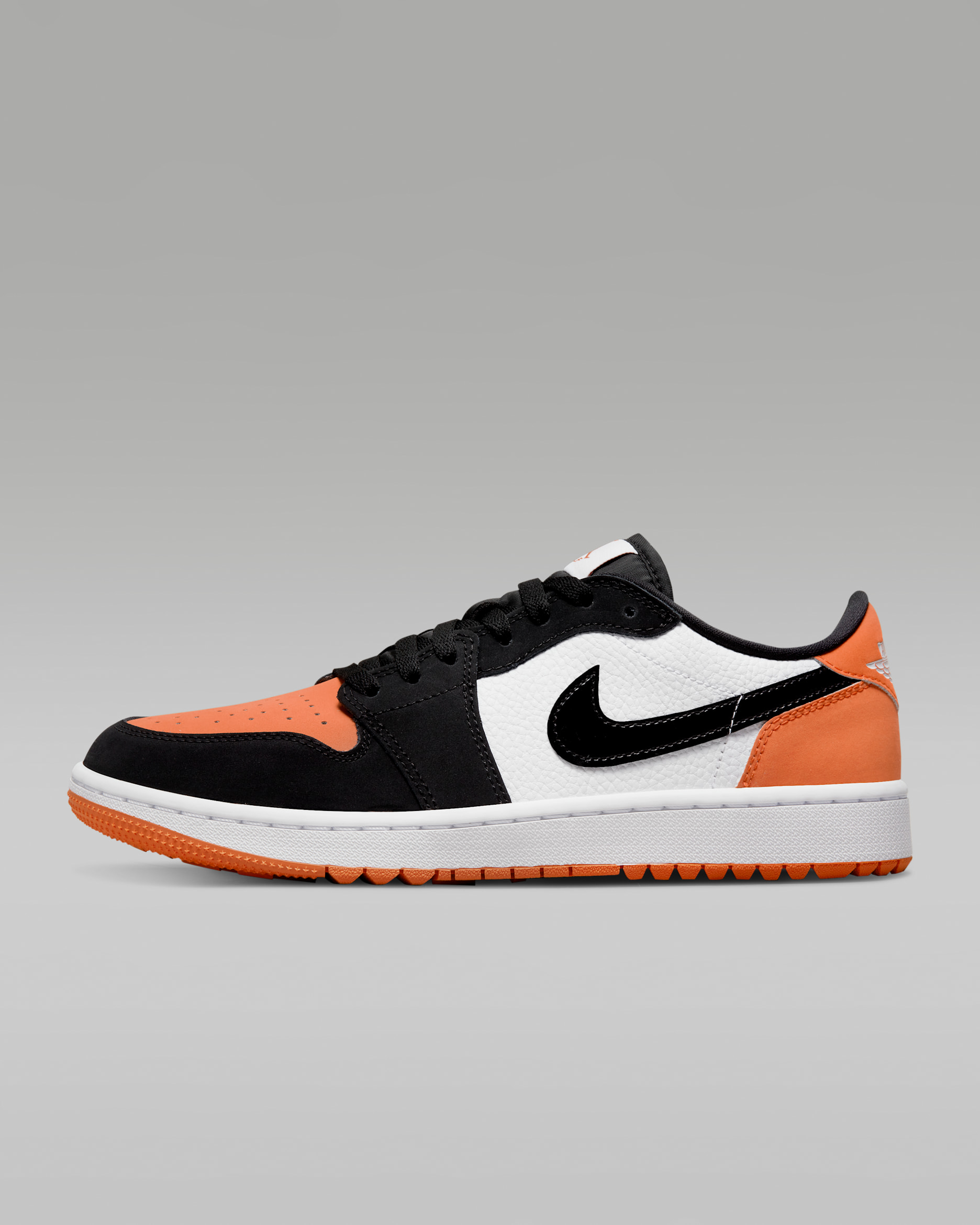 รองเท้ากอล์ฟ Air Jordan 1 Low G - Starfish/ขาว/ดำ