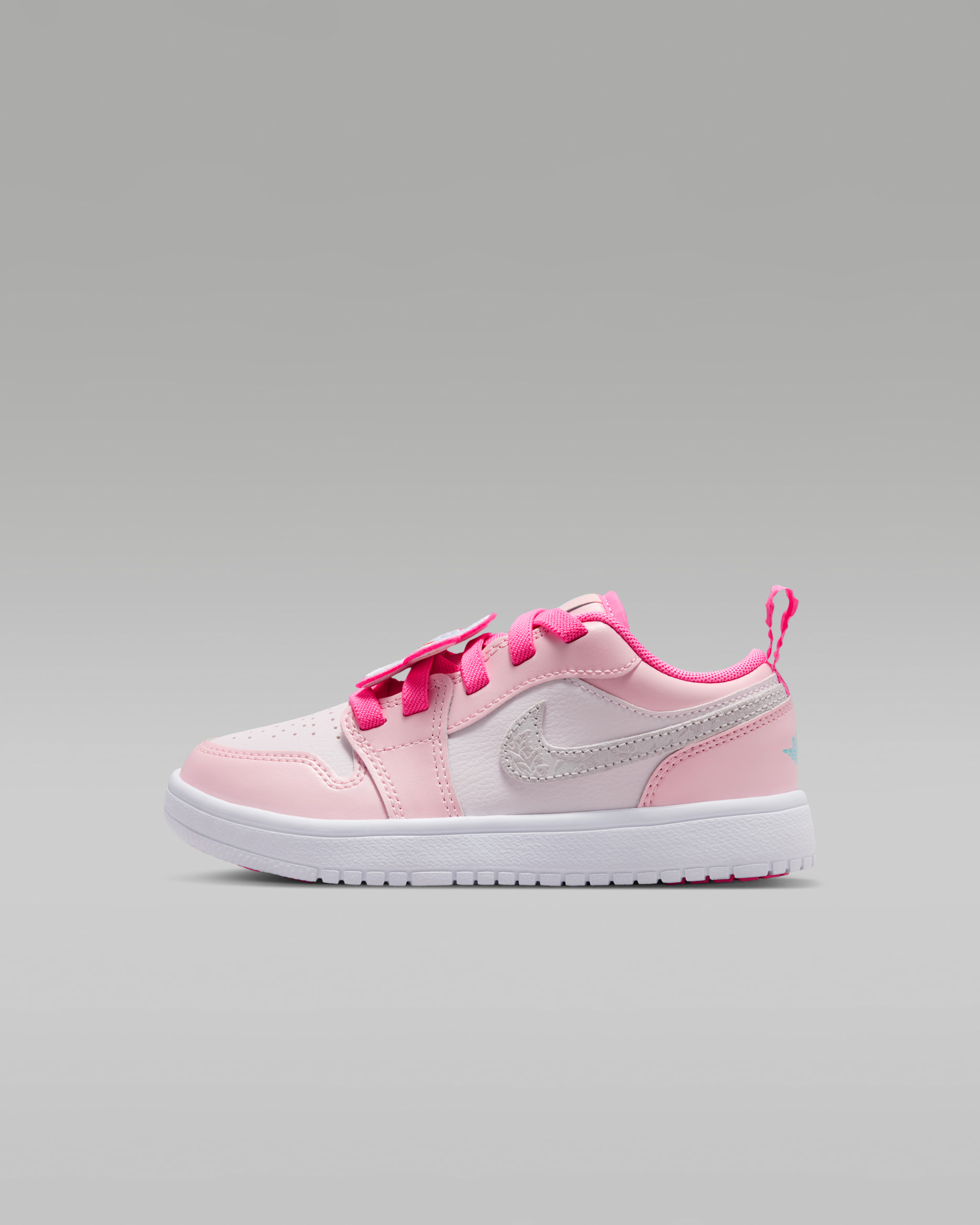 ジョーダン 1 LOW ALT SE リトルキッズシューズ - ピンクグロー/ピンクブルーム/ハイパーオレンジ/ライトアクア