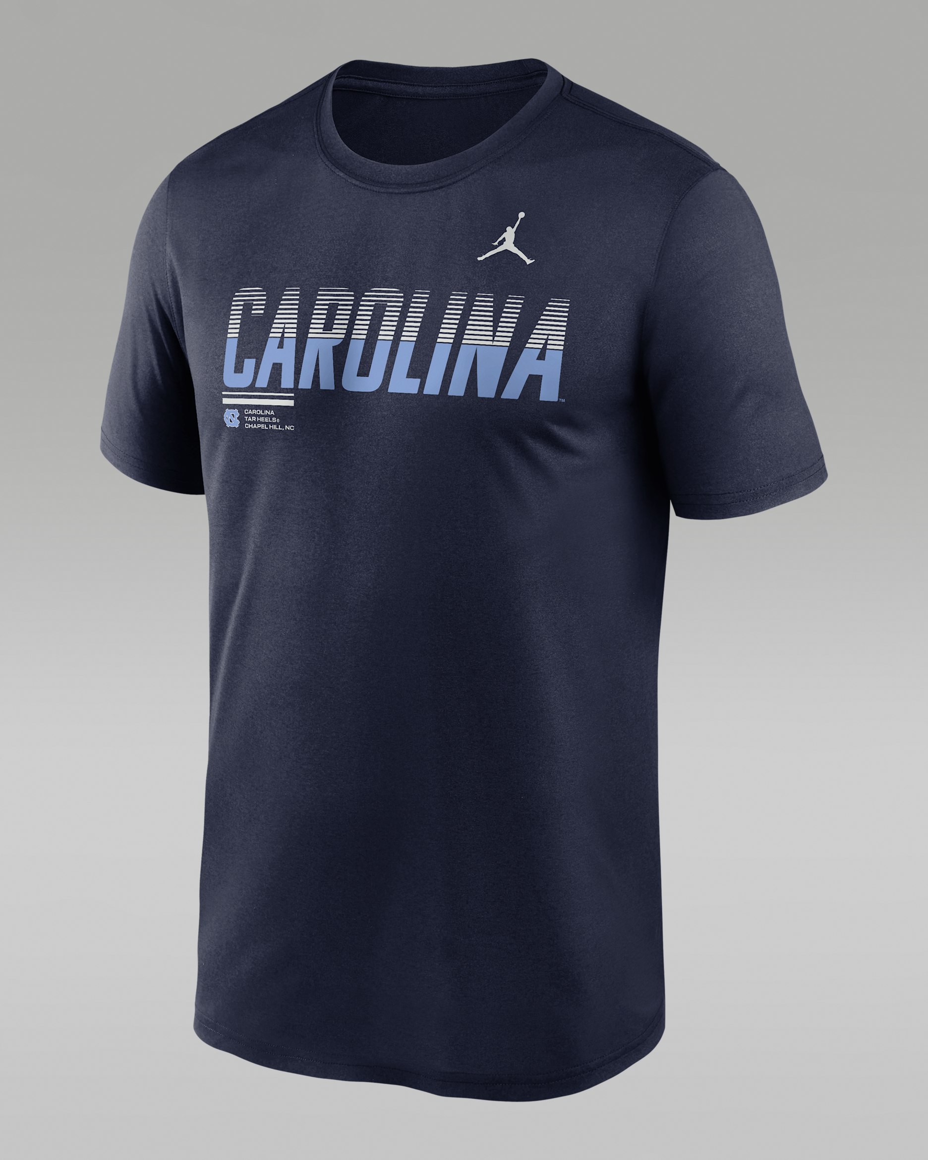 North Carolina Sideline Legend Men's Jordan Brand Dri-FIT College T-Shirt - College Navy