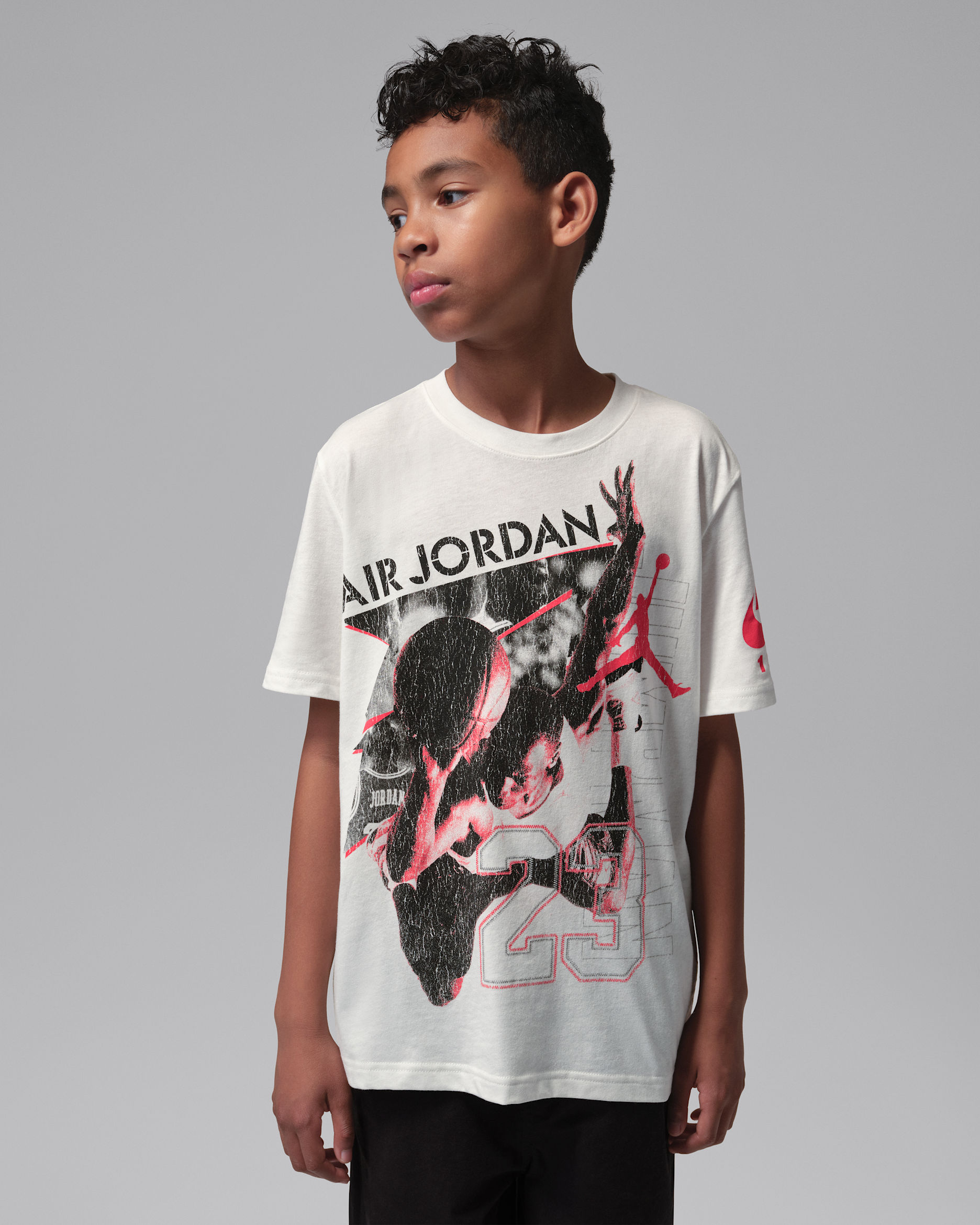 Jordan Big Kids' 1984 Vintage T-Shirt - Sail