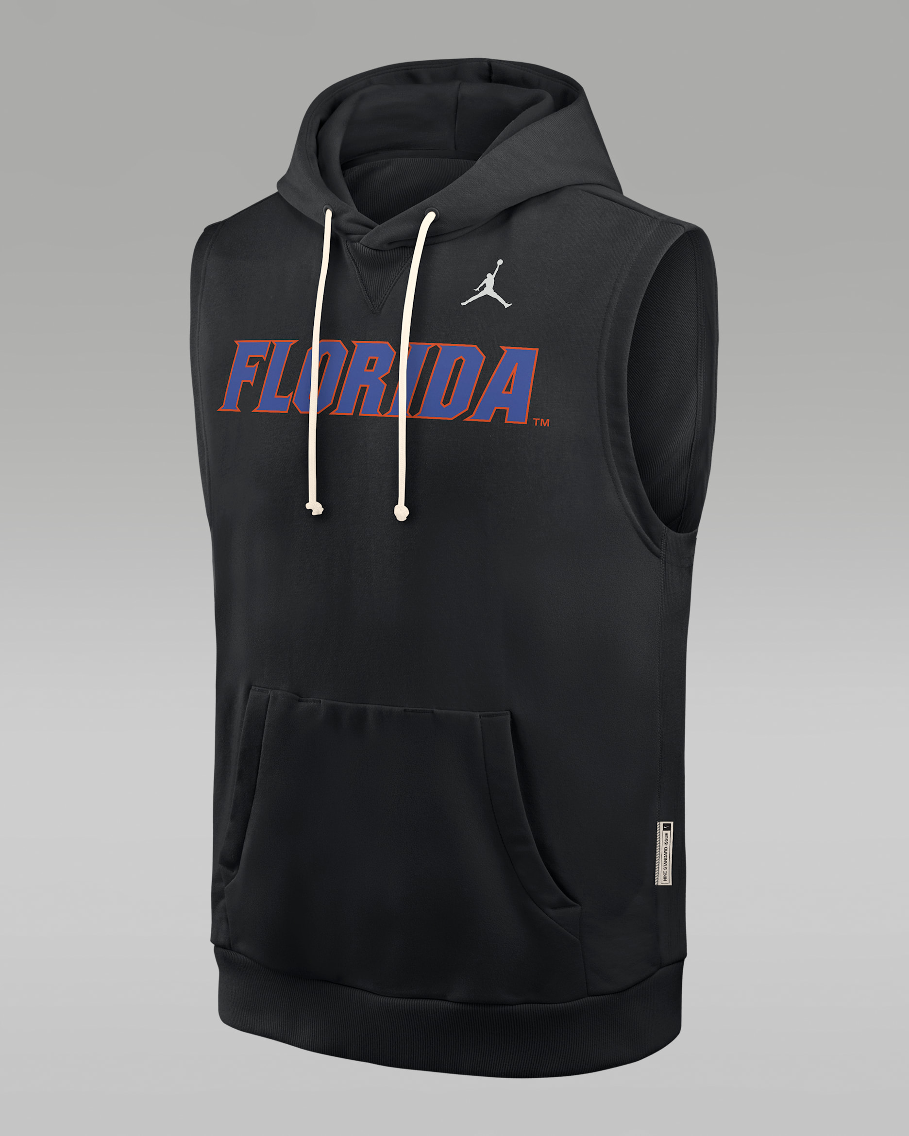 Florida Sideline Men's Jordan Brand Dri-FIT College Sleeveless Pullover Hoodie - Black