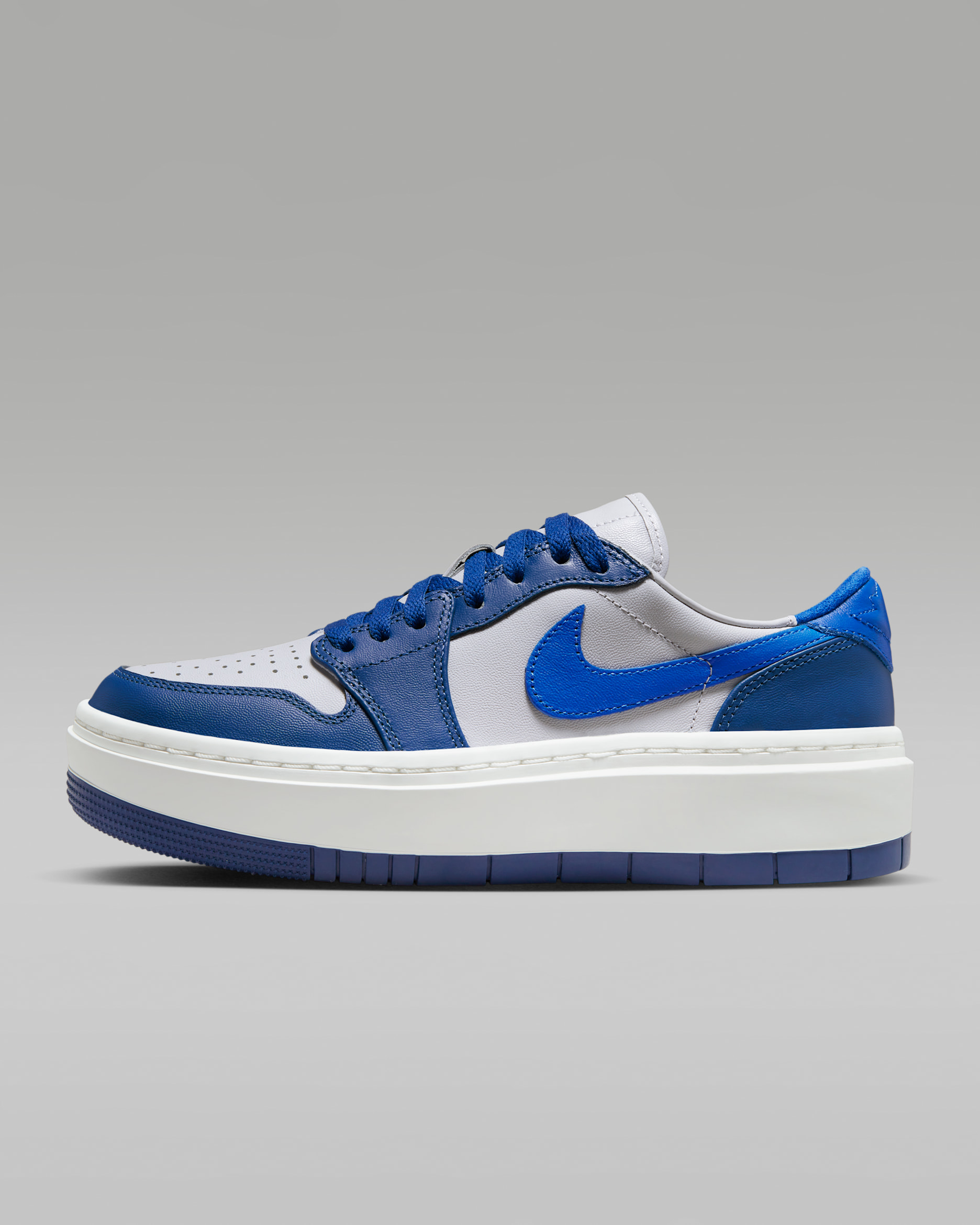 Air Jordan 1 Elevate Low Women's Shoes - French Blue/Neutral Grey/Sail/Sport Blue