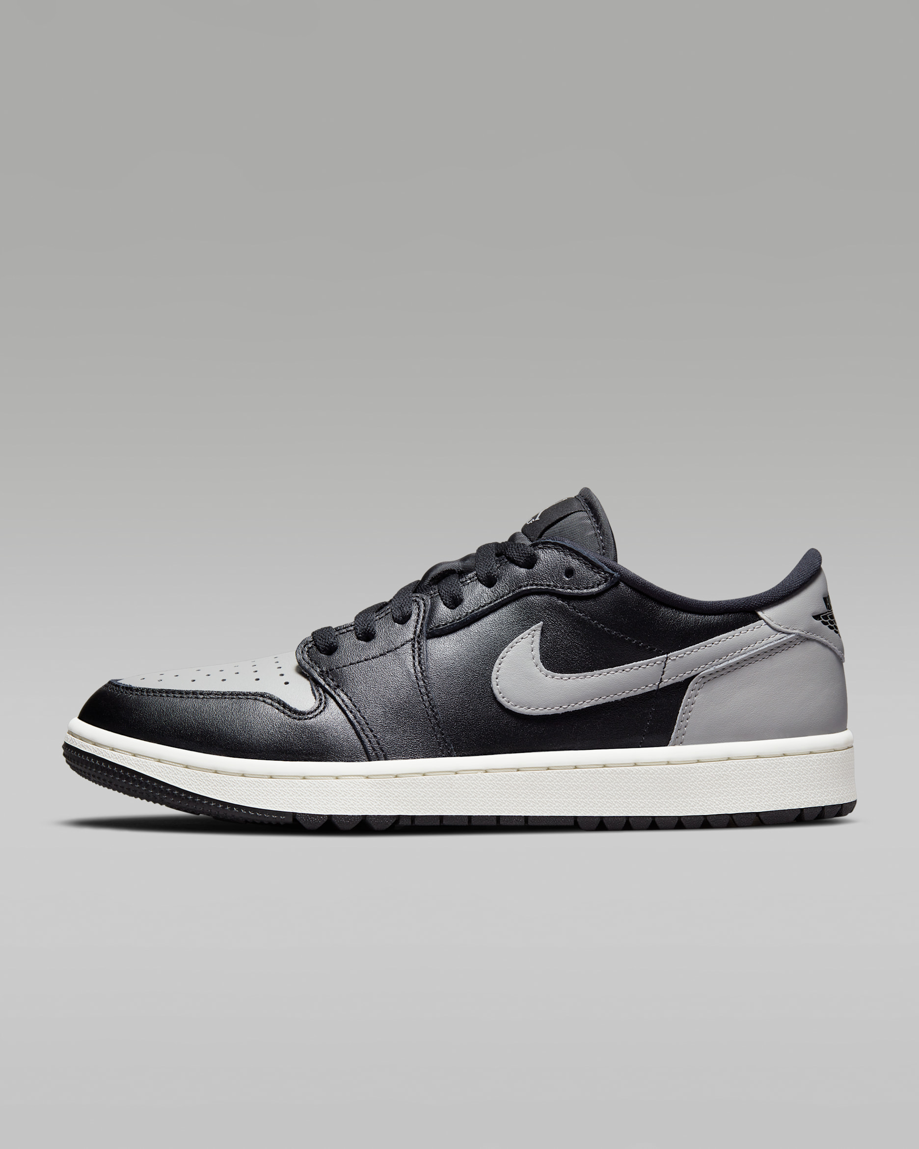 รองเท้ากอล์ฟ Air Jordan 1 Low G - ดำ/Sail/Medium Grey