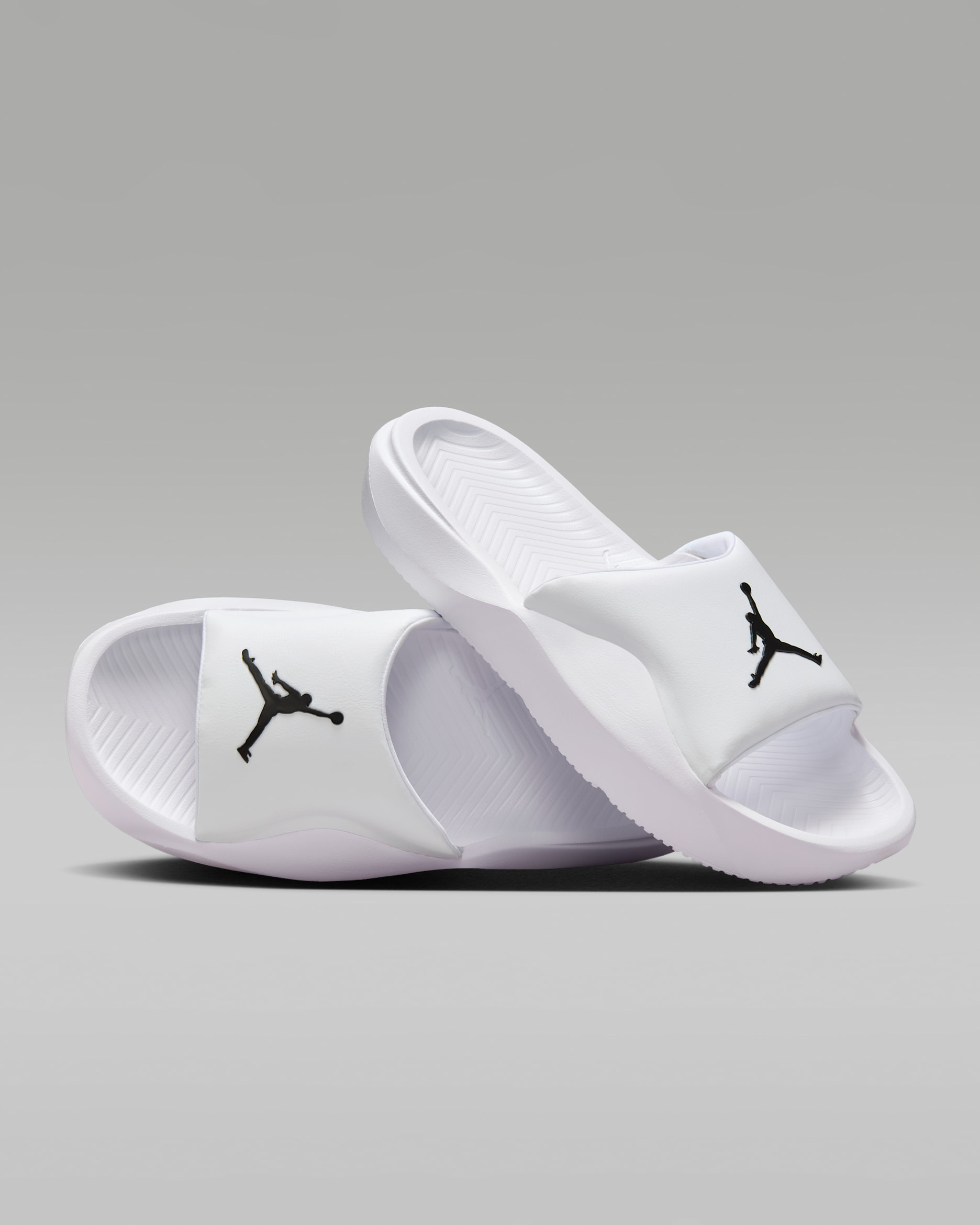 Chanclas Jordan Franchise - Blanco/Negro