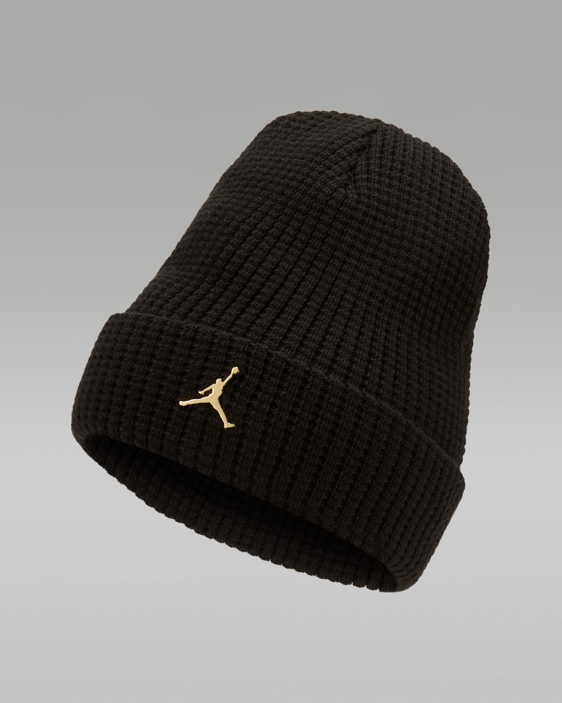 Jordan Utility Beanie - Black/Metallic Gold