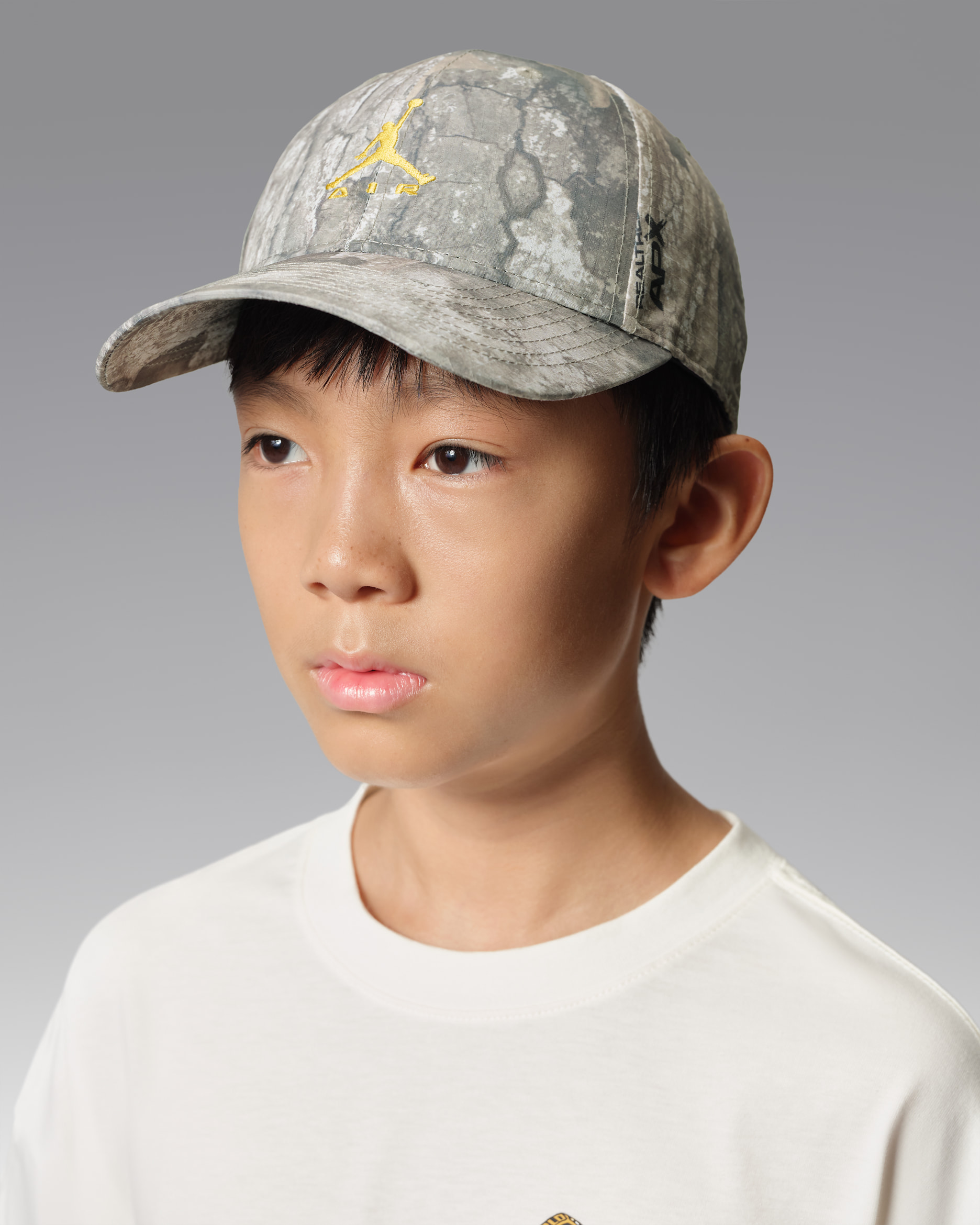Gorra Realtree Rise para niños talla grande Jordan - Verde camuflaje