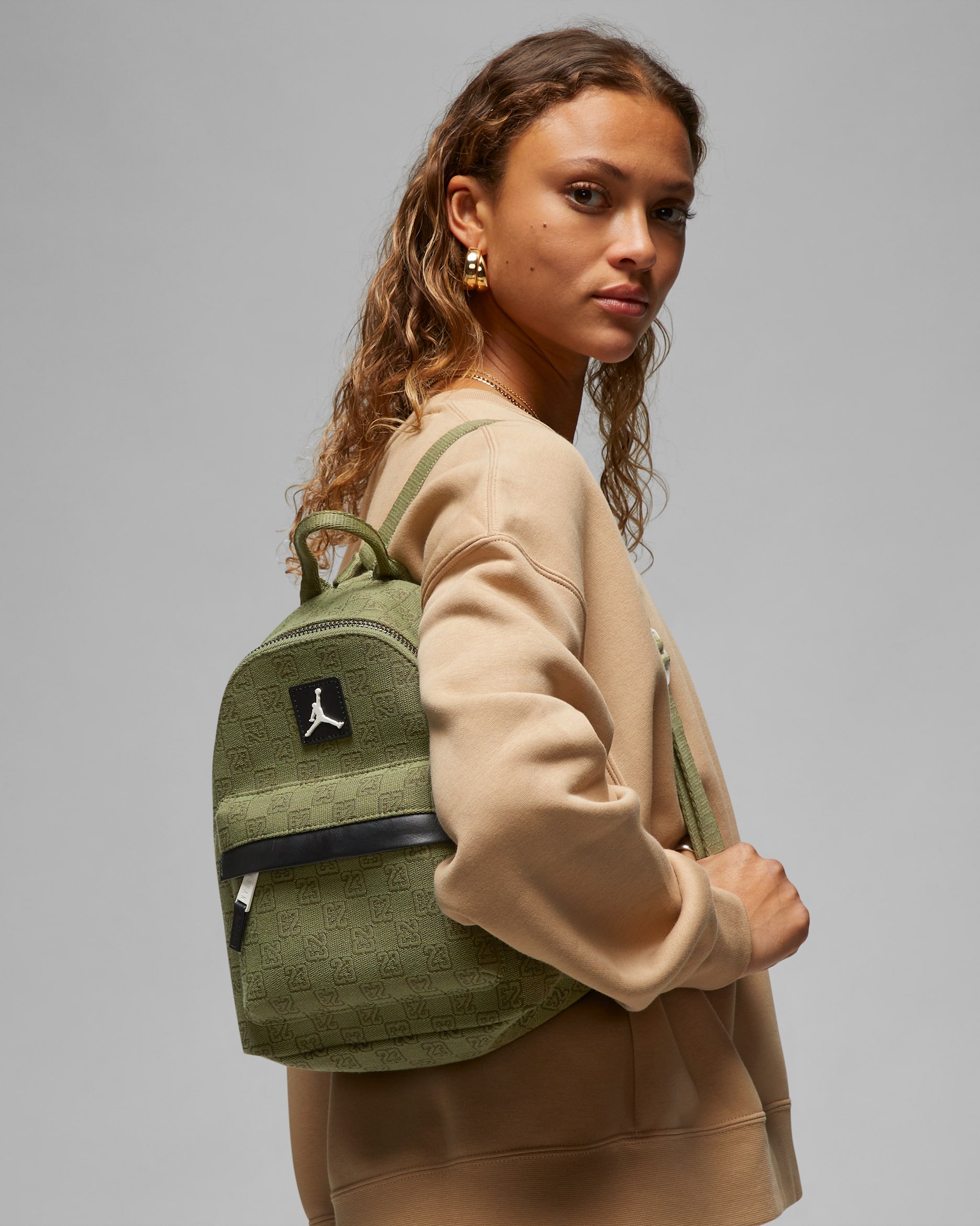 Jordan Monogram Mini Backpack (8L) - Sky J Light Olive