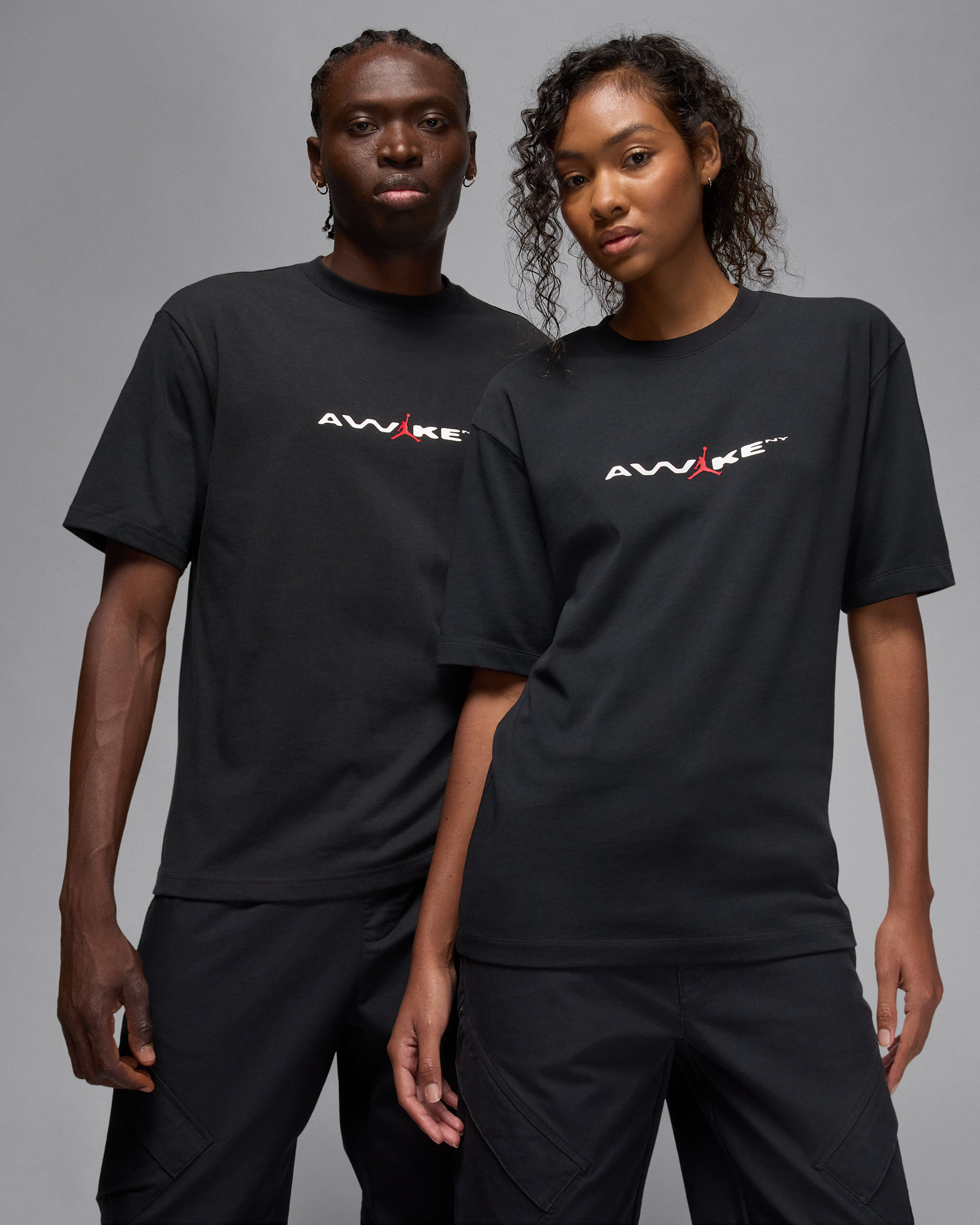 Jordan x Awake NY Men's T-Shirt - Black/White/University Red