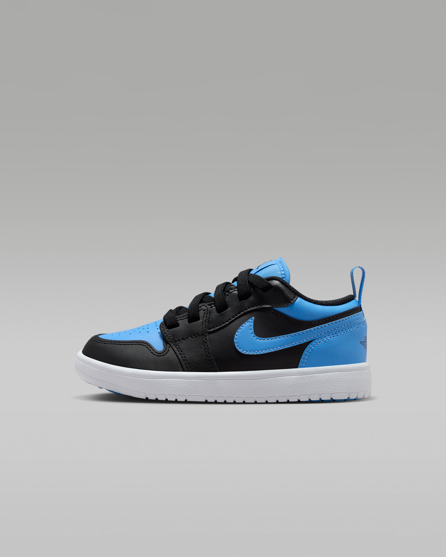 Jordan 1 Low Alt Younger Kids' Shoes - Black/University Blue/White/Black