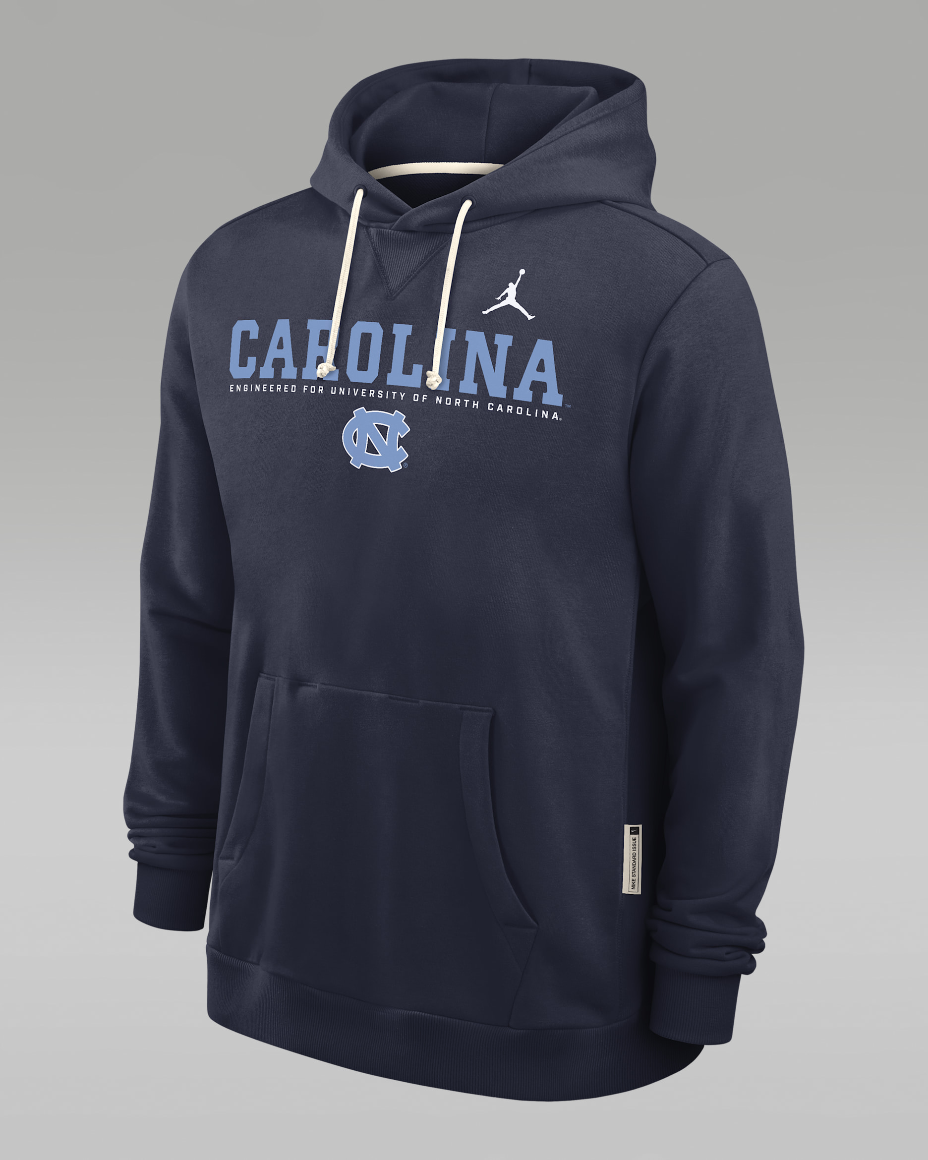 North Carolina Sideline Men's Jordan Brand Dri-FIT College Pullover Hoodie - Navy