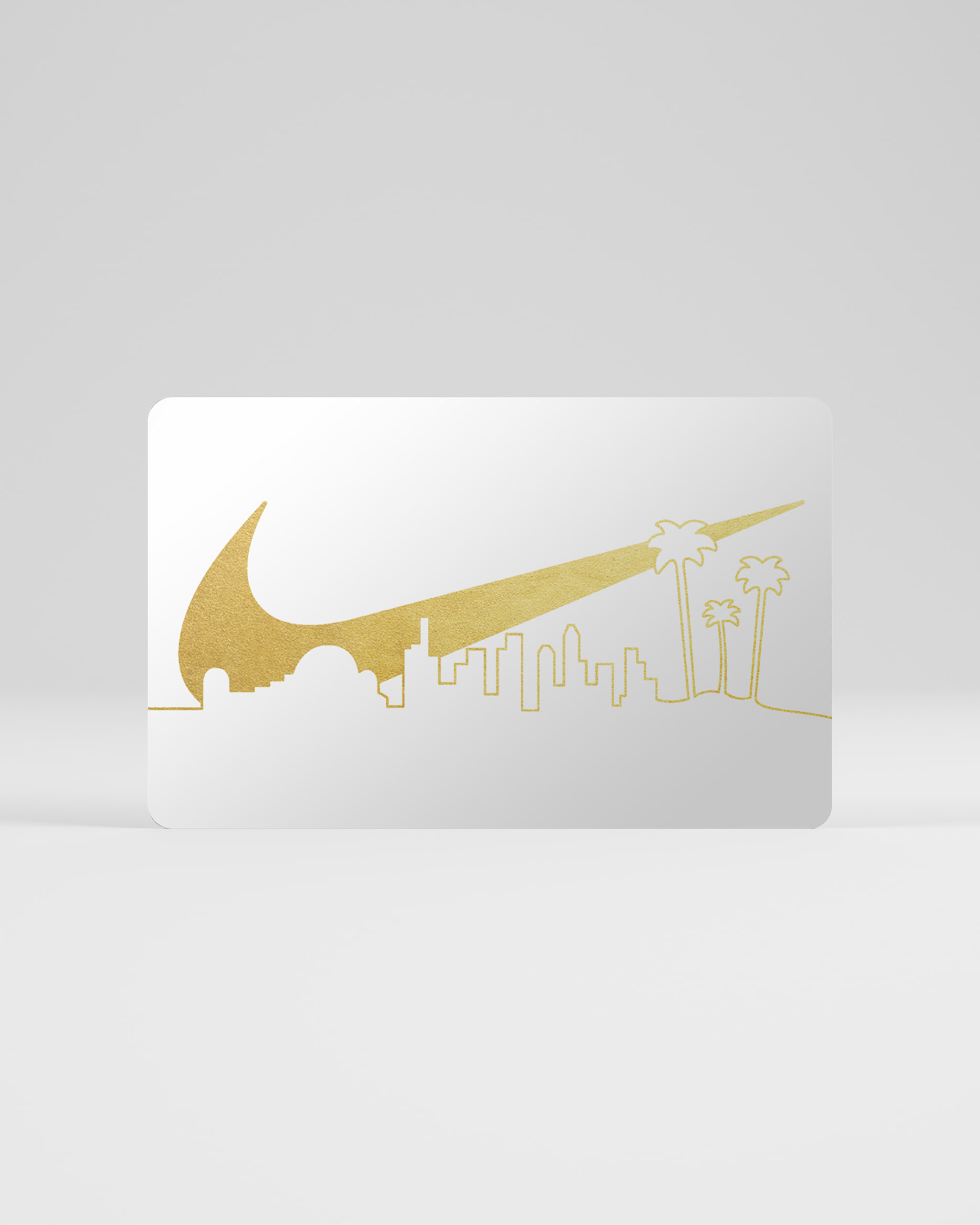 Nike Gift Card Mailed in a Mini Nike Shoebox - White