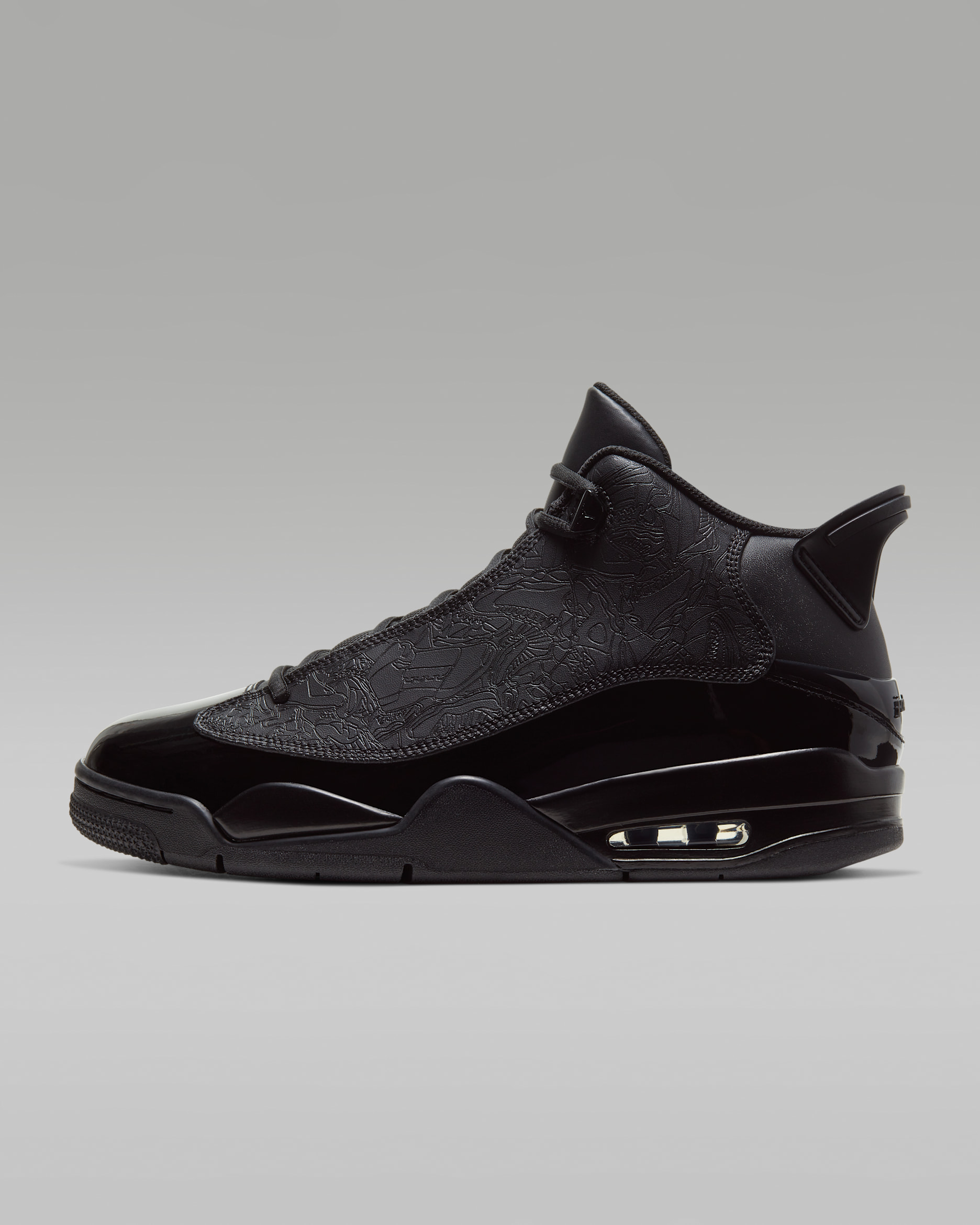 Air Jordan Dub Zero Men's Shoes - Black/Black