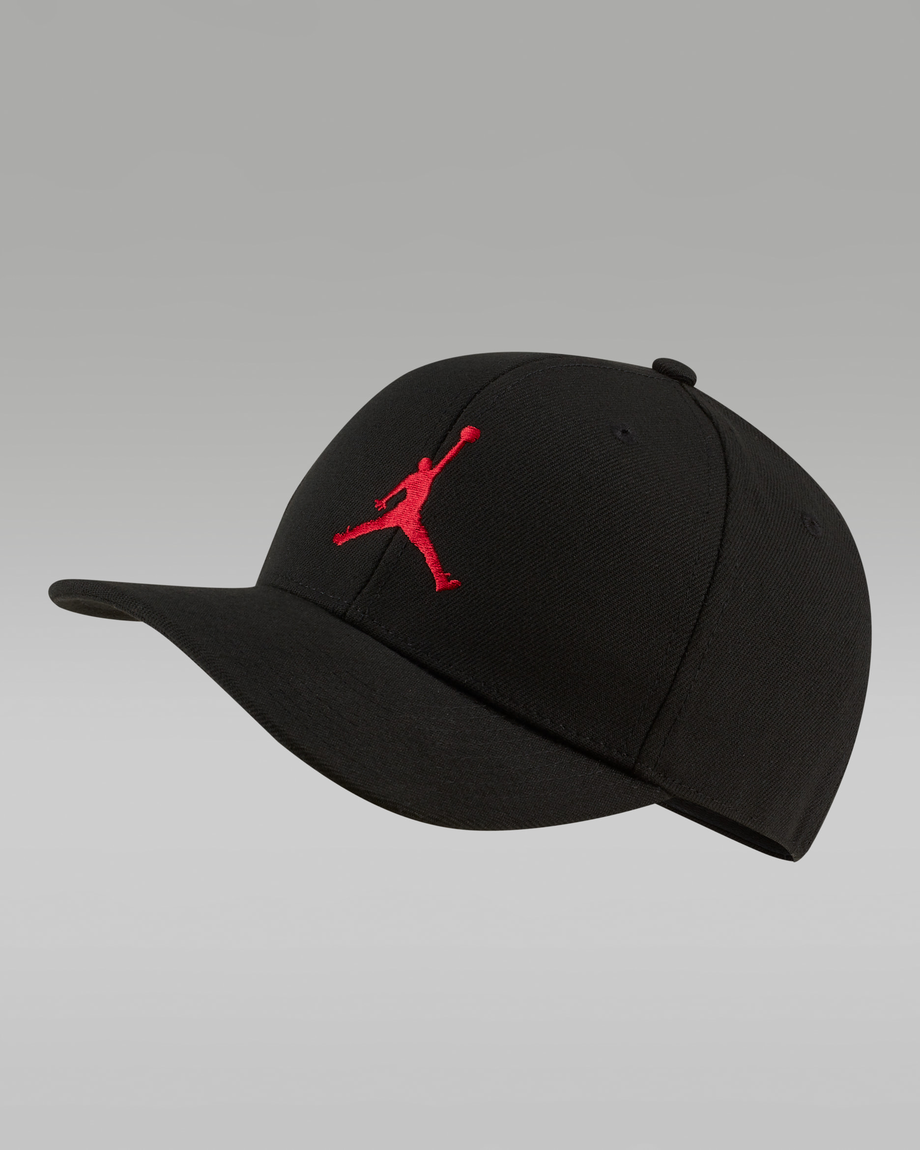 Jordan Jumpman Snapback Big Kids' Hat - Black/Gym Red