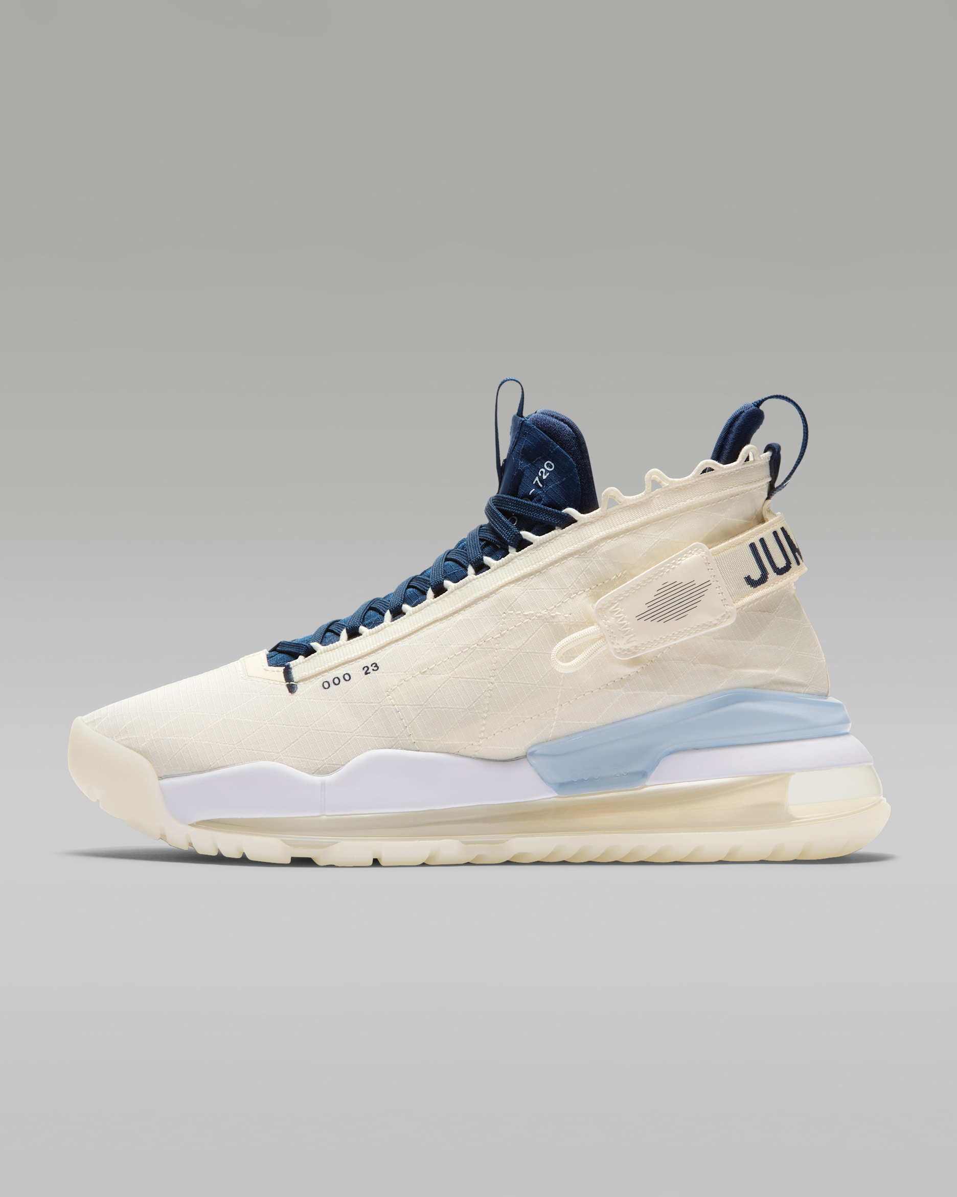 Jordan Proto-Max 720 Shoes - Pale Ivory/White/Hyper Royal/Midnight Navy