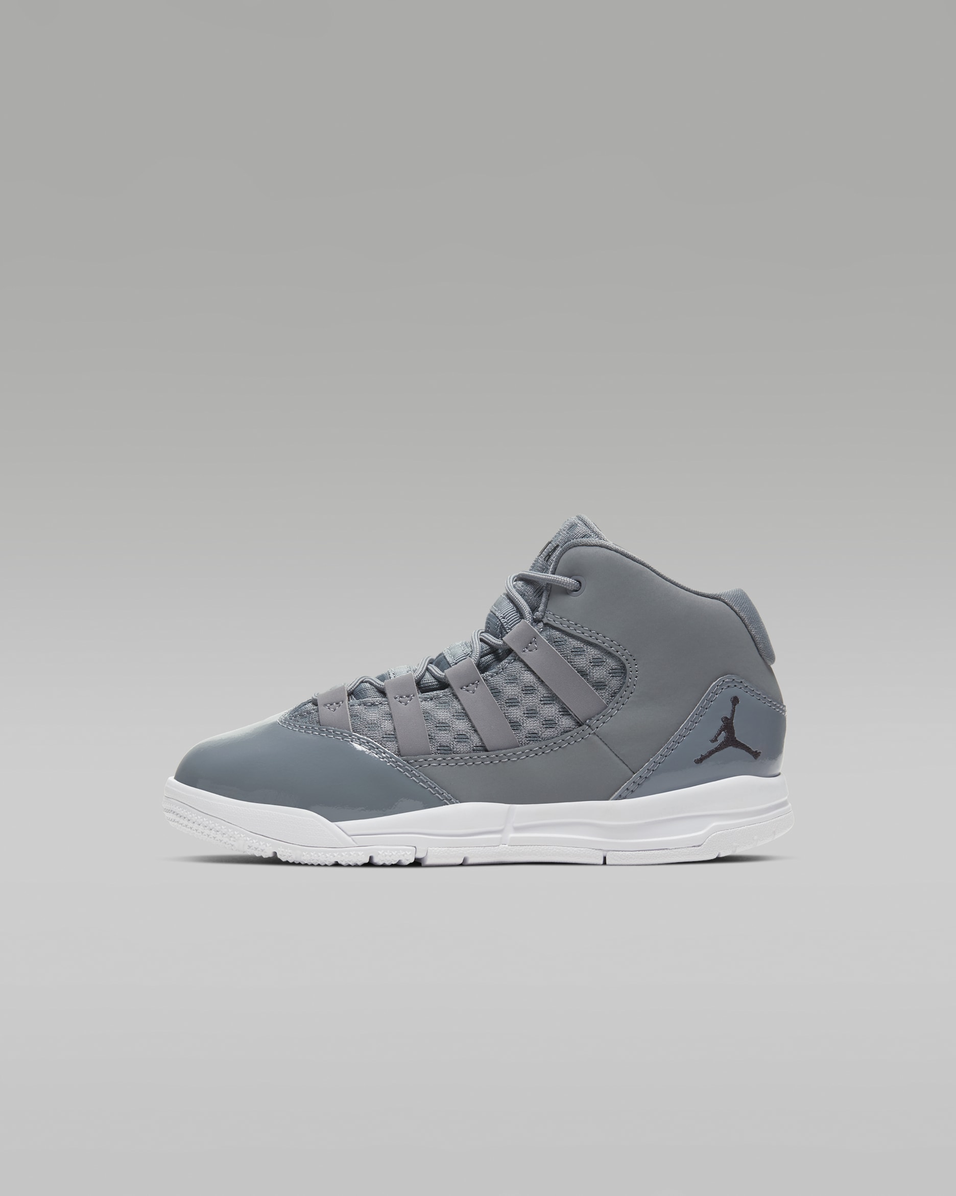 Jordan Max Aura Little Kids' Shoes - Cool Grey/White/Clear/Black