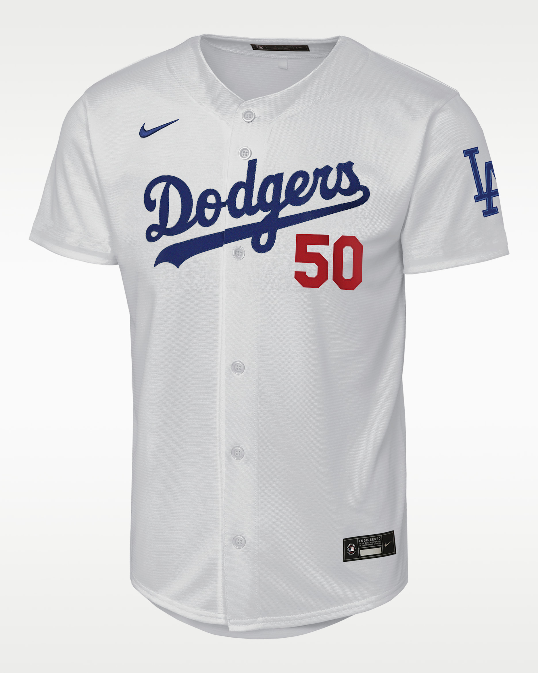 Mookie Betts Los Angeles Dodgers Big Kid's Nike MLB Stadium Jersey - White