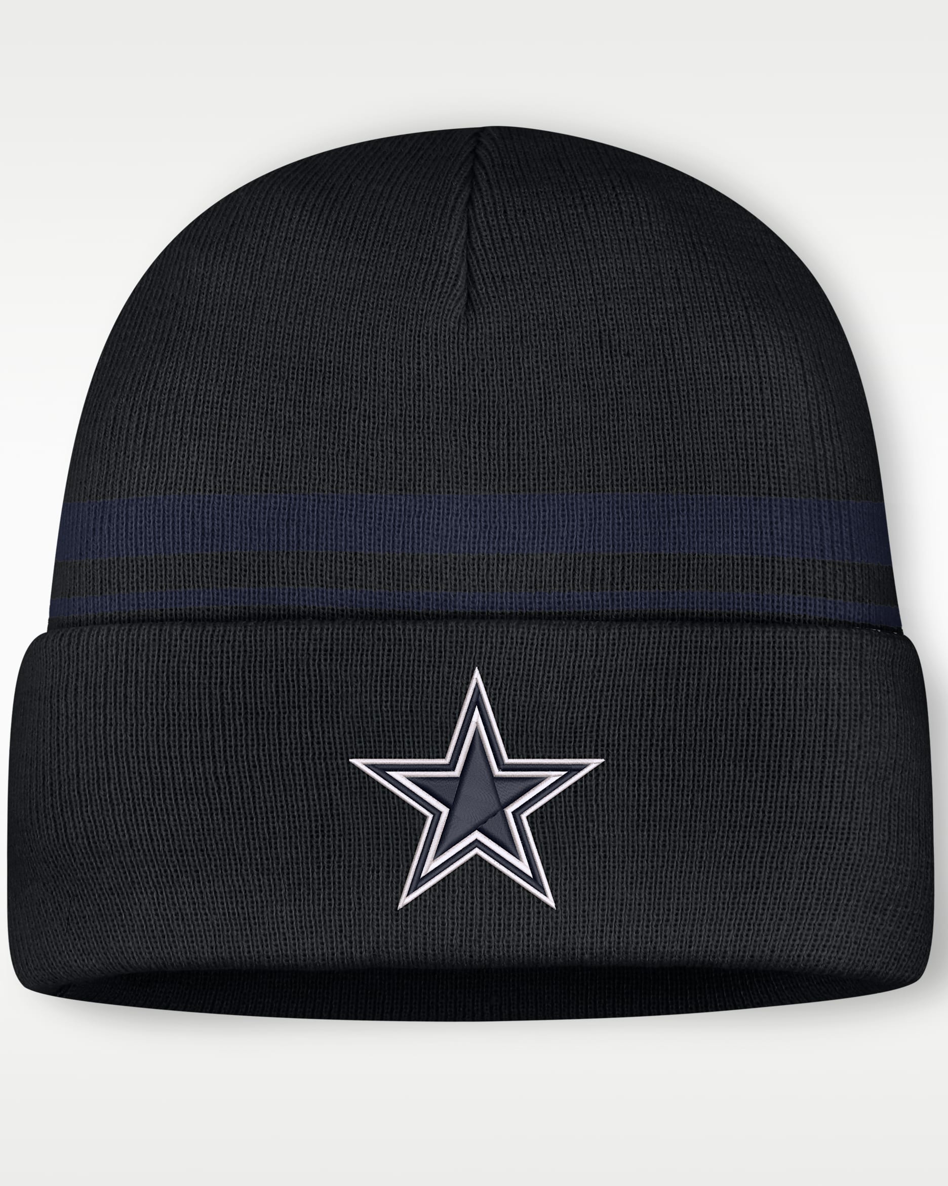 Dallas Cowboys Primetime Utility Men's Nike NFL Cuffed Beanie - Navy