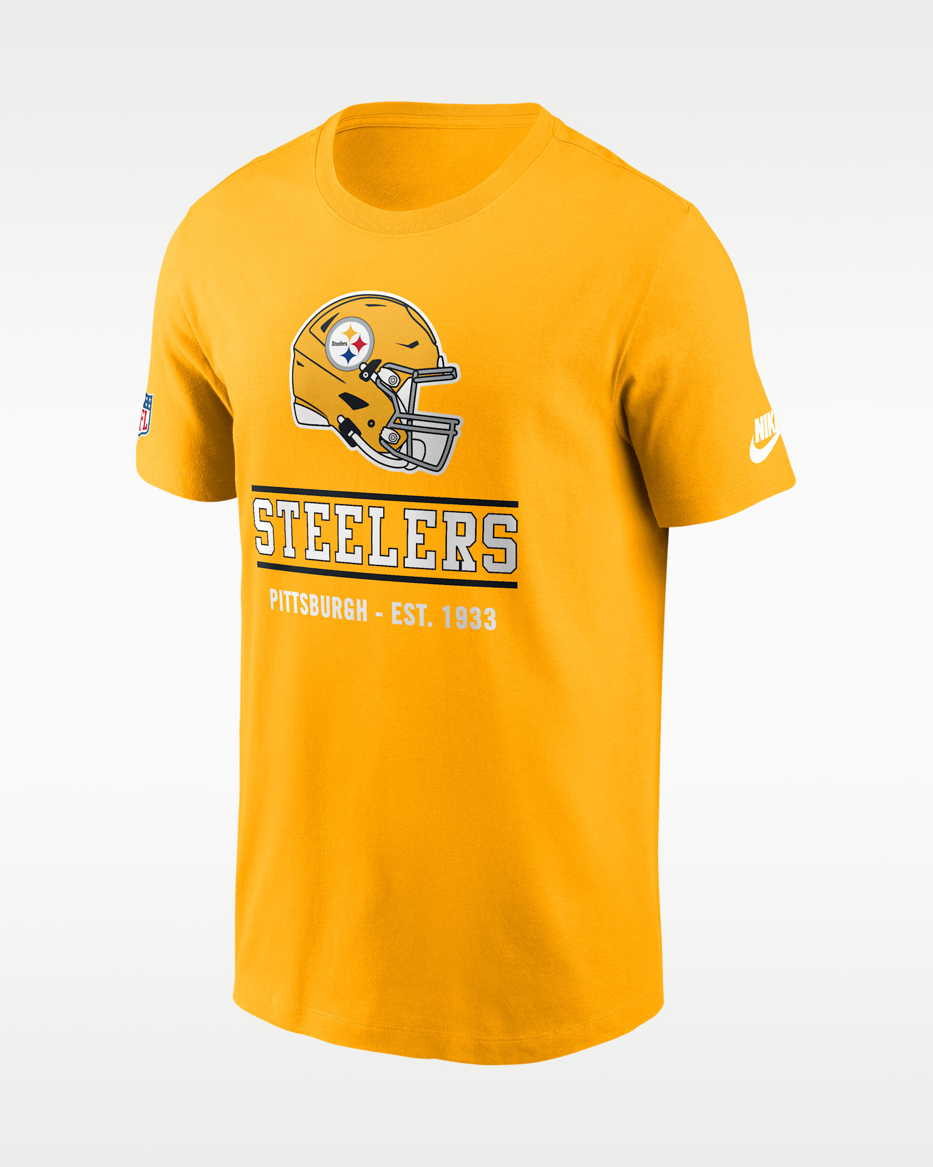 Pittsburgh Steelers Essential Men's Nike Dri-FIT NFL Long-Sleeve T-Shirt - Gold