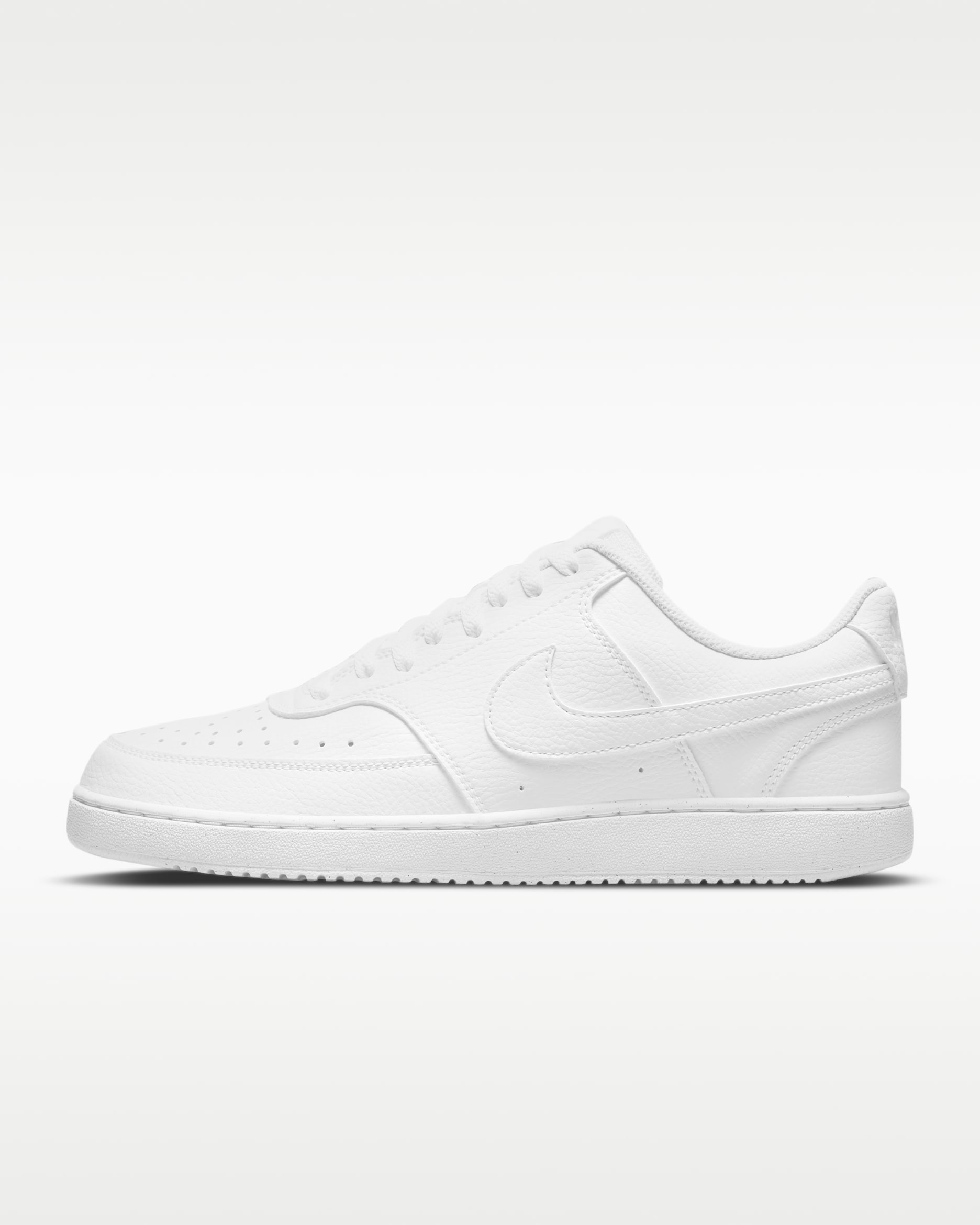 Chaussure Nike Court Vision Low Next Nature pour Homme - Blanc/Blanc/Blanc