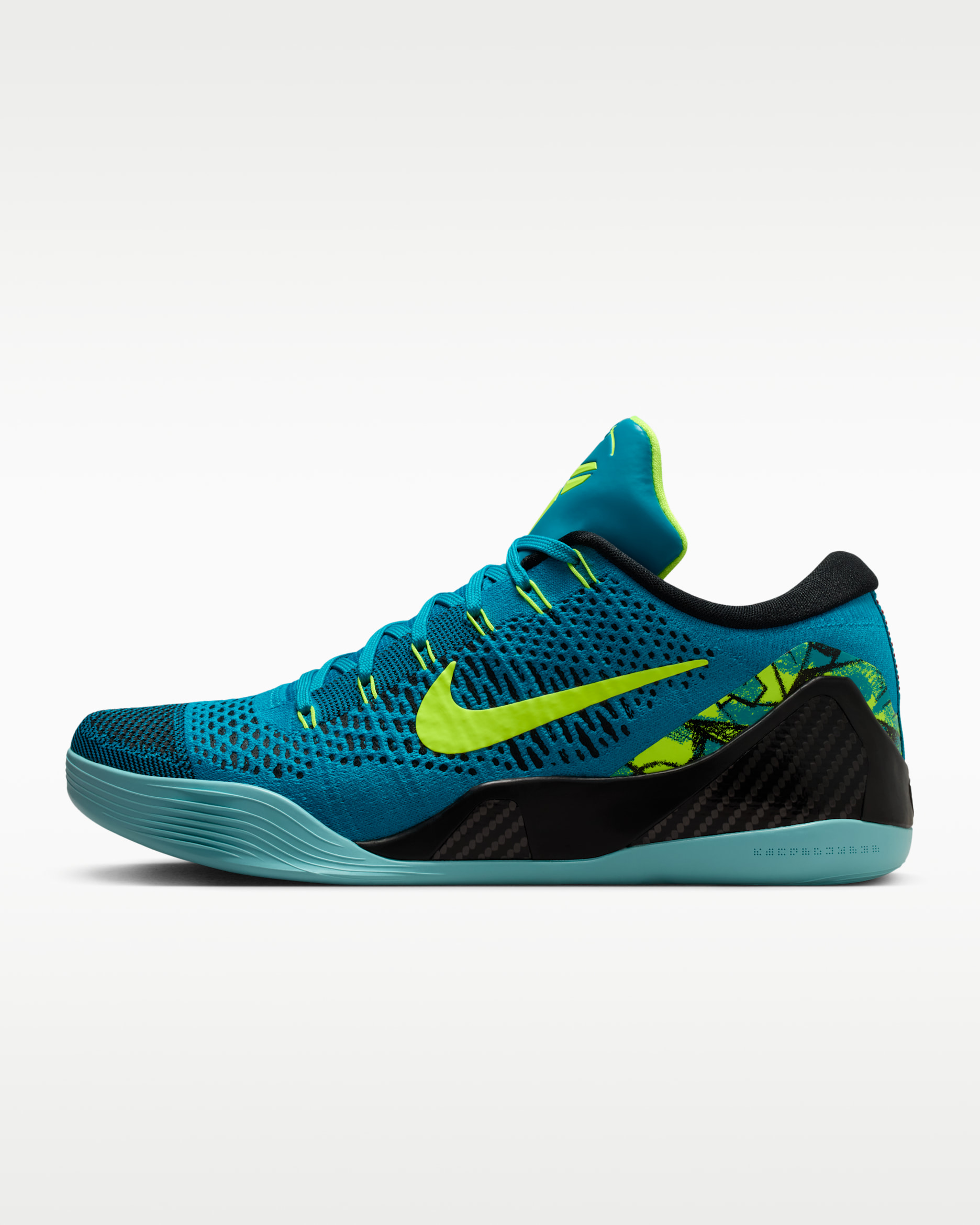 Sapatilhas de basquetebol Kobe IX Elite Low Protro - Turquesa Neo/Volt