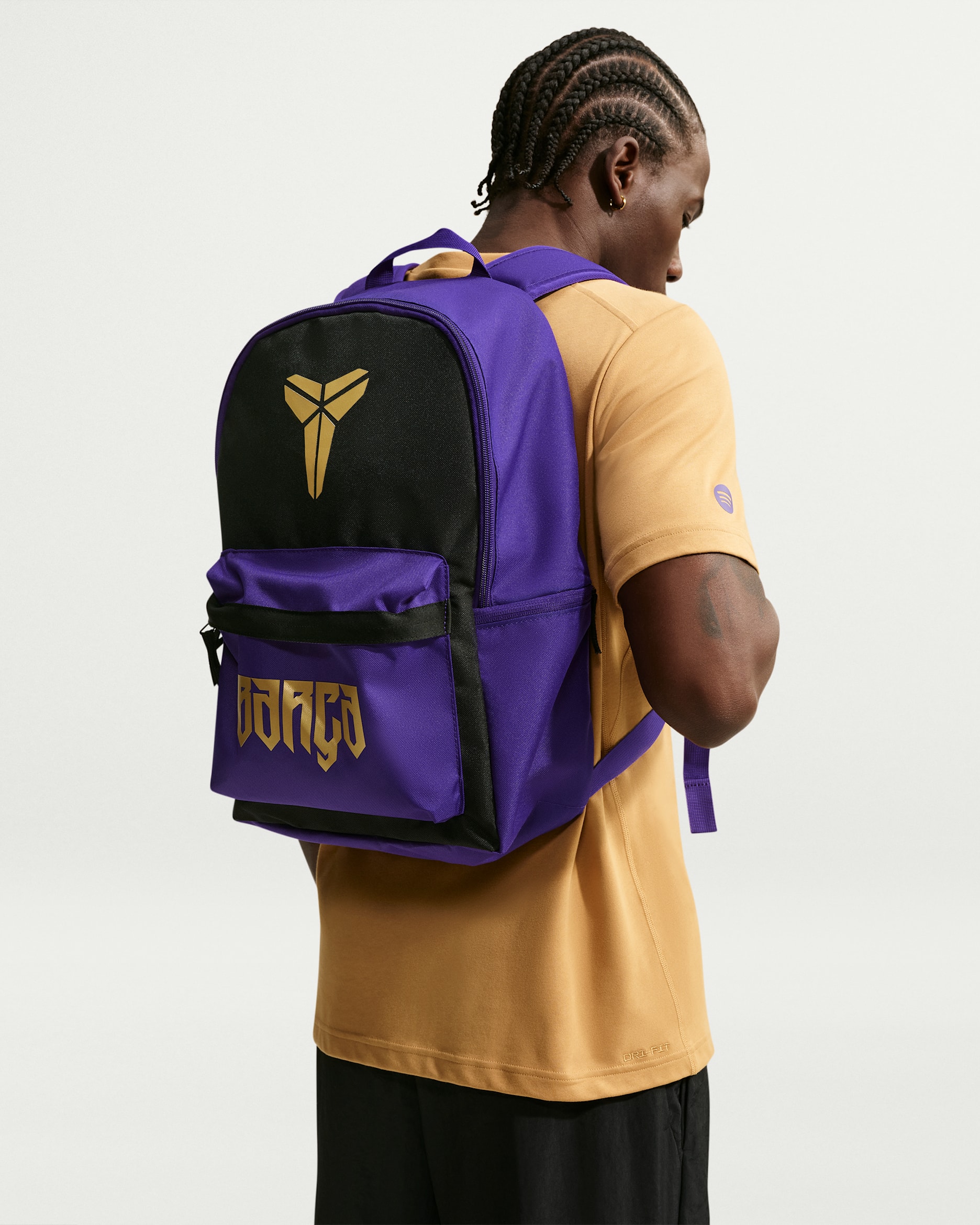 F.C. Barcelona 25/26 Nike Heritage Backpack Away - Field Purple/Black/Metallic Gold