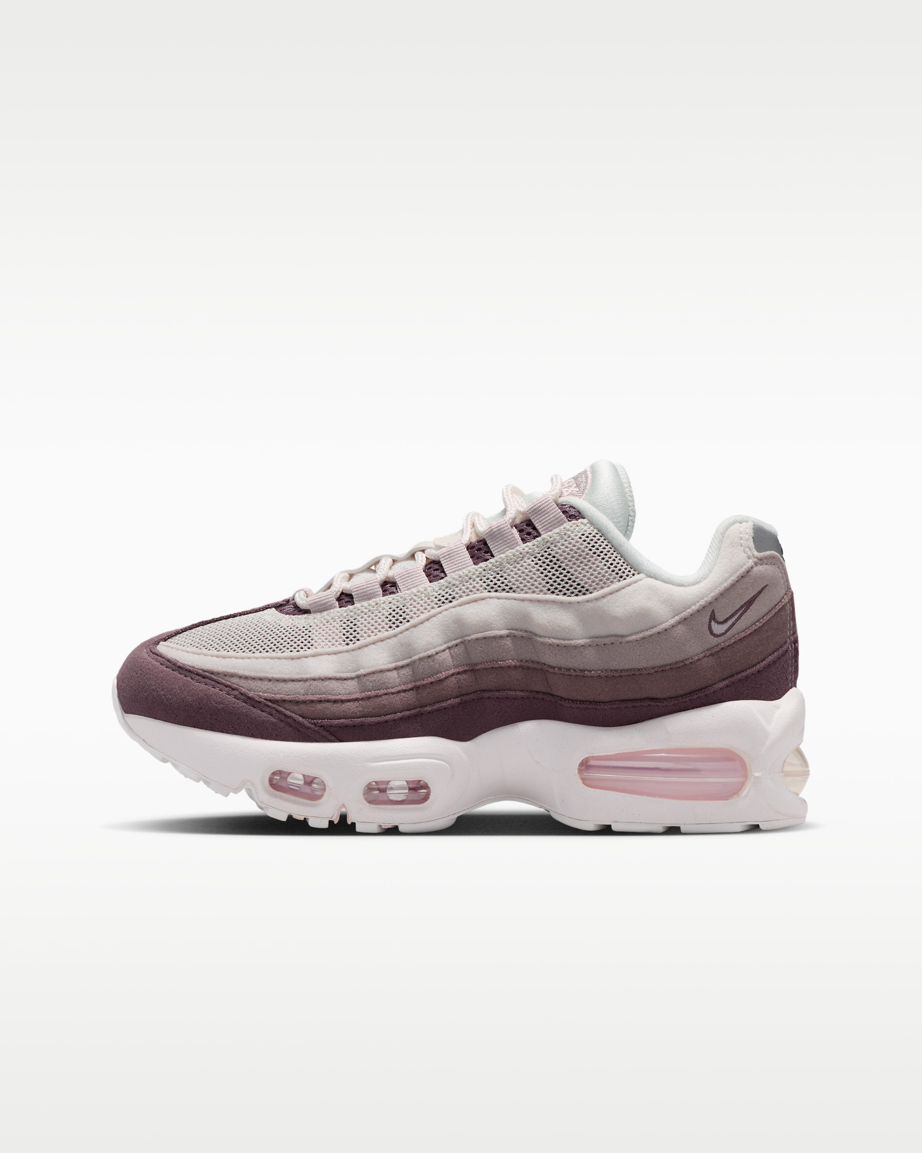 Nike Air Max 95 Older Kids' Shoes - Phantom/Tattoo/Moon Particle/Silt Red
