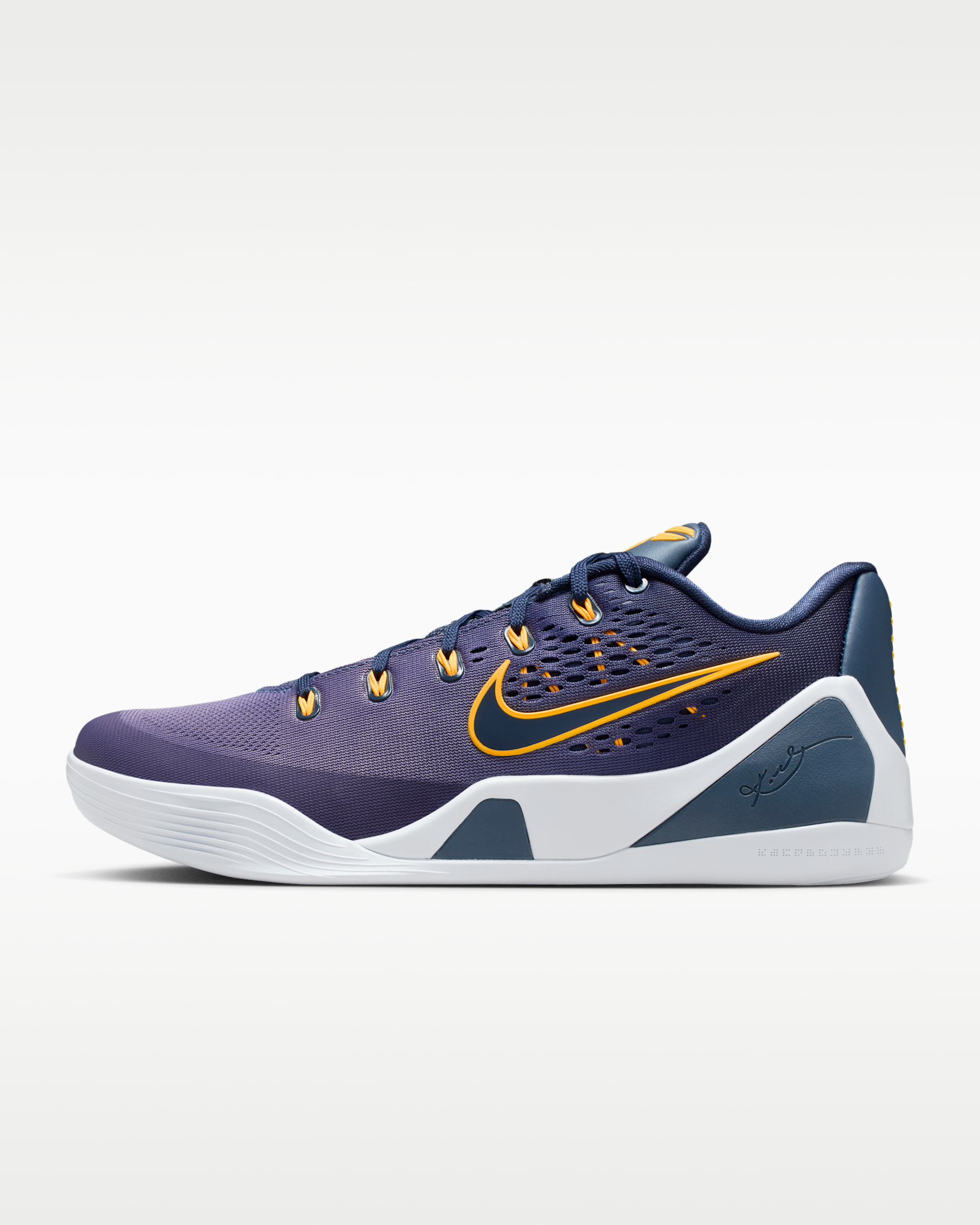 Kobe IX Elite Low EM Protro Basketball Shoes - Thunder Blue/Laser Orange/Football Grey/Daybreak