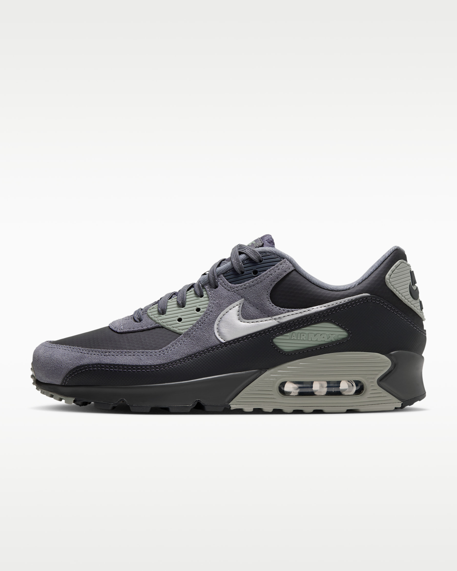 Nike Air Max 90 Men's Shoes - Iron Grey/Anthracite/Cool Grey/Metallic Silver
